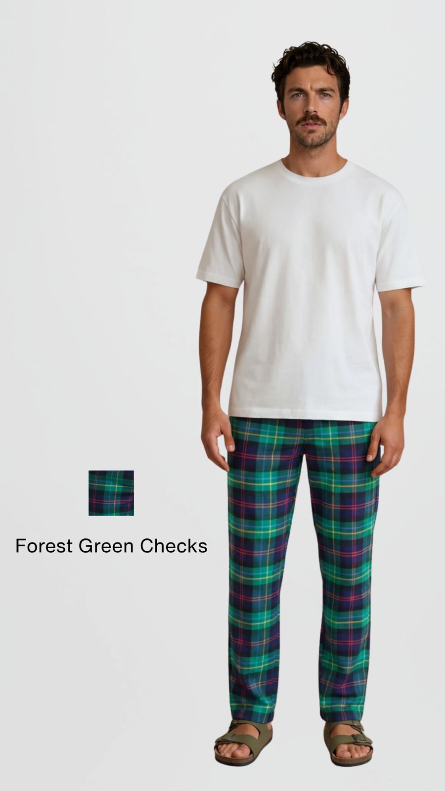 Men's Regular Fit Cotton Pyjamas