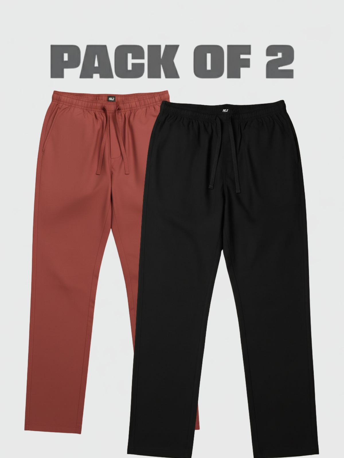 2-Pack Men's Regular Fit Cotton Pyjamas