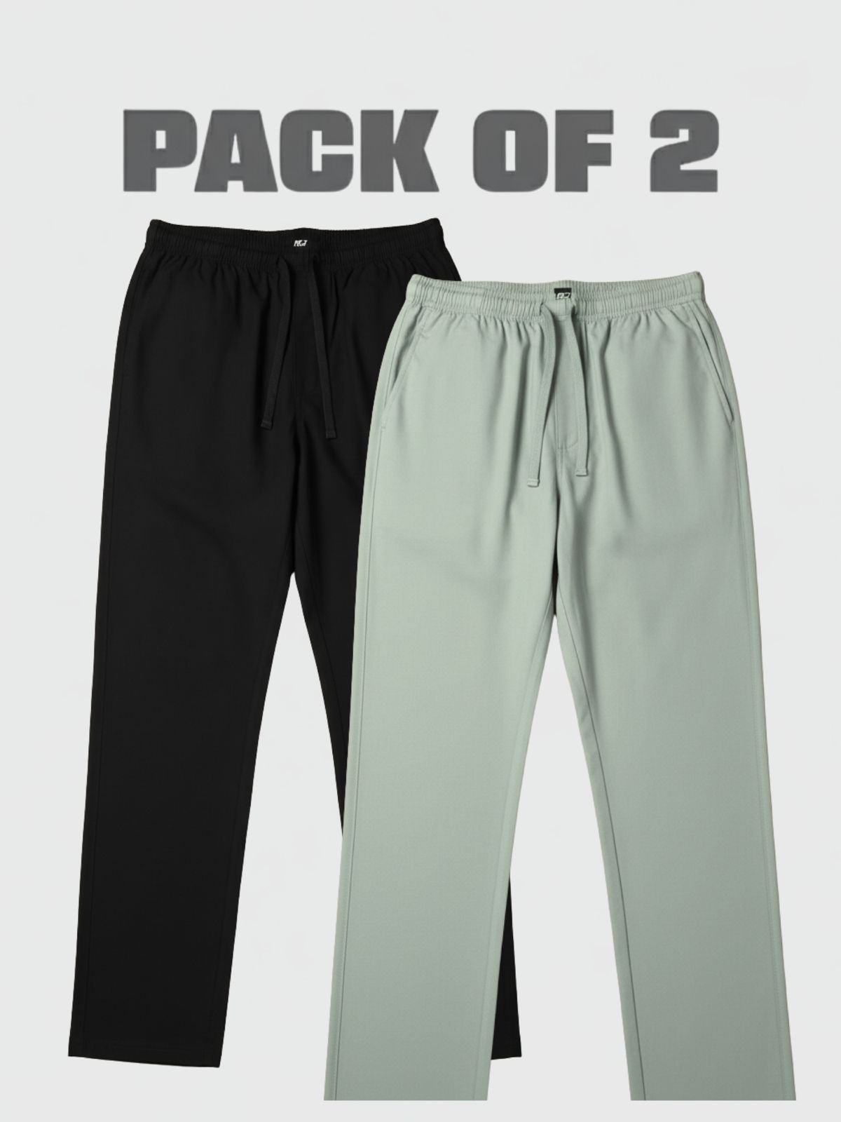 2-Pack Men's Regular Fit Cotton Pyjamas