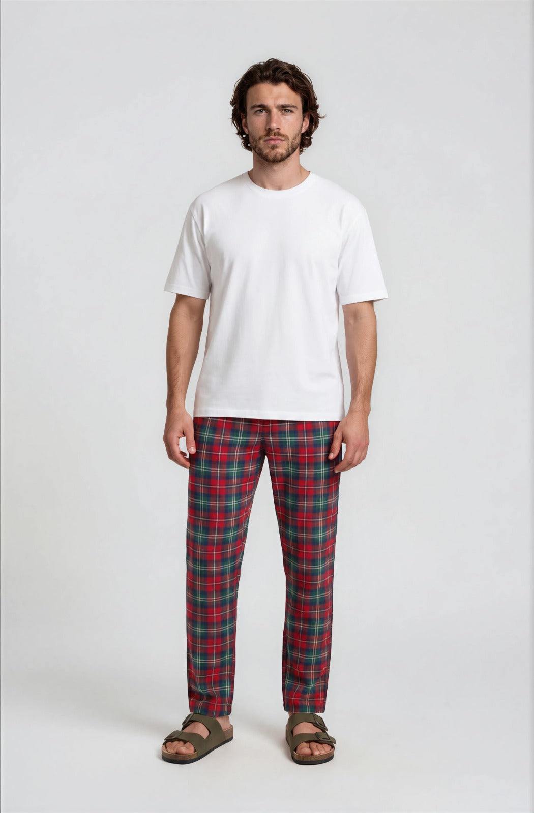 Redwood Checks Cotton Pyjamas