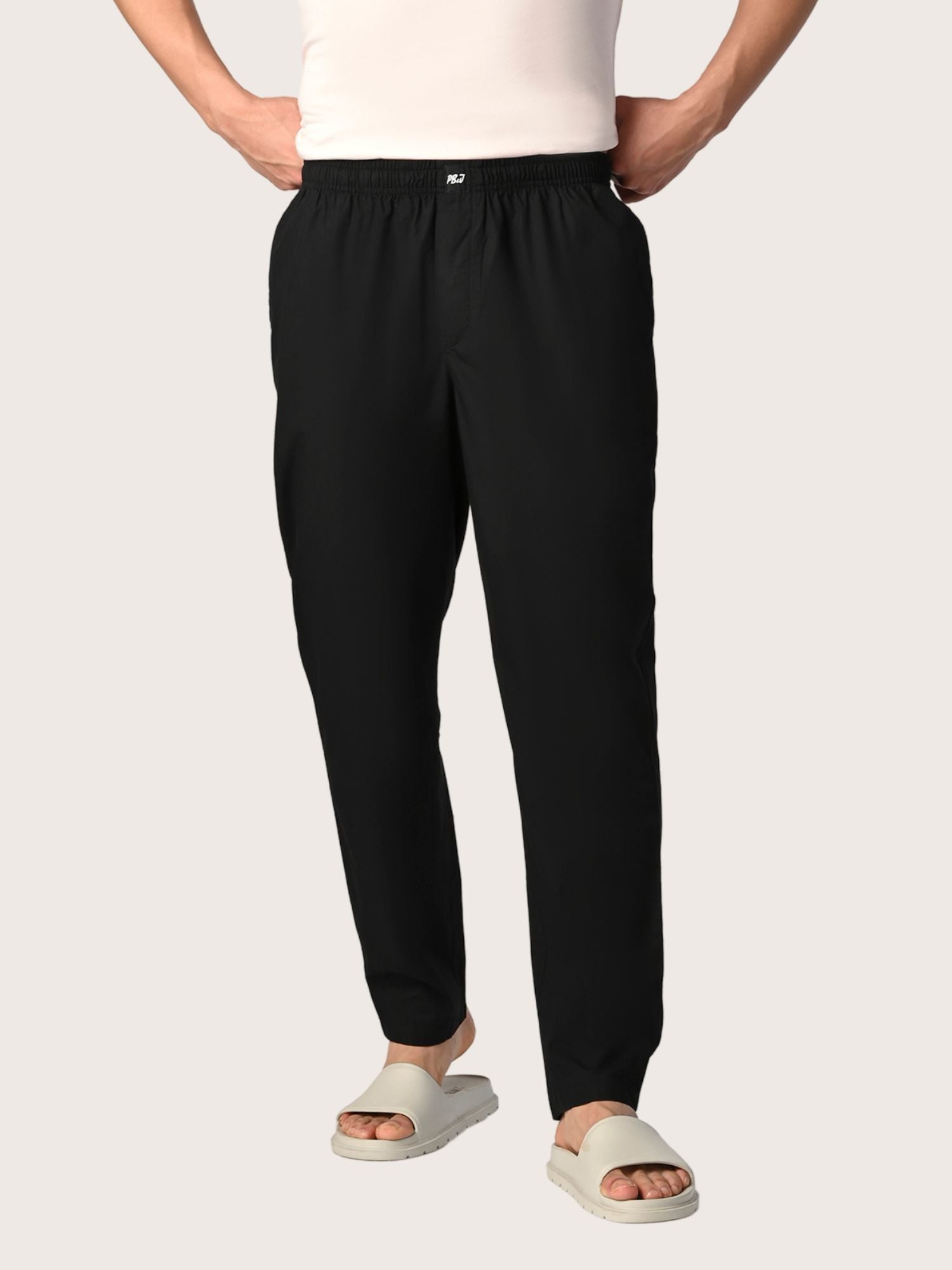 Jet Black Pyjama Pants