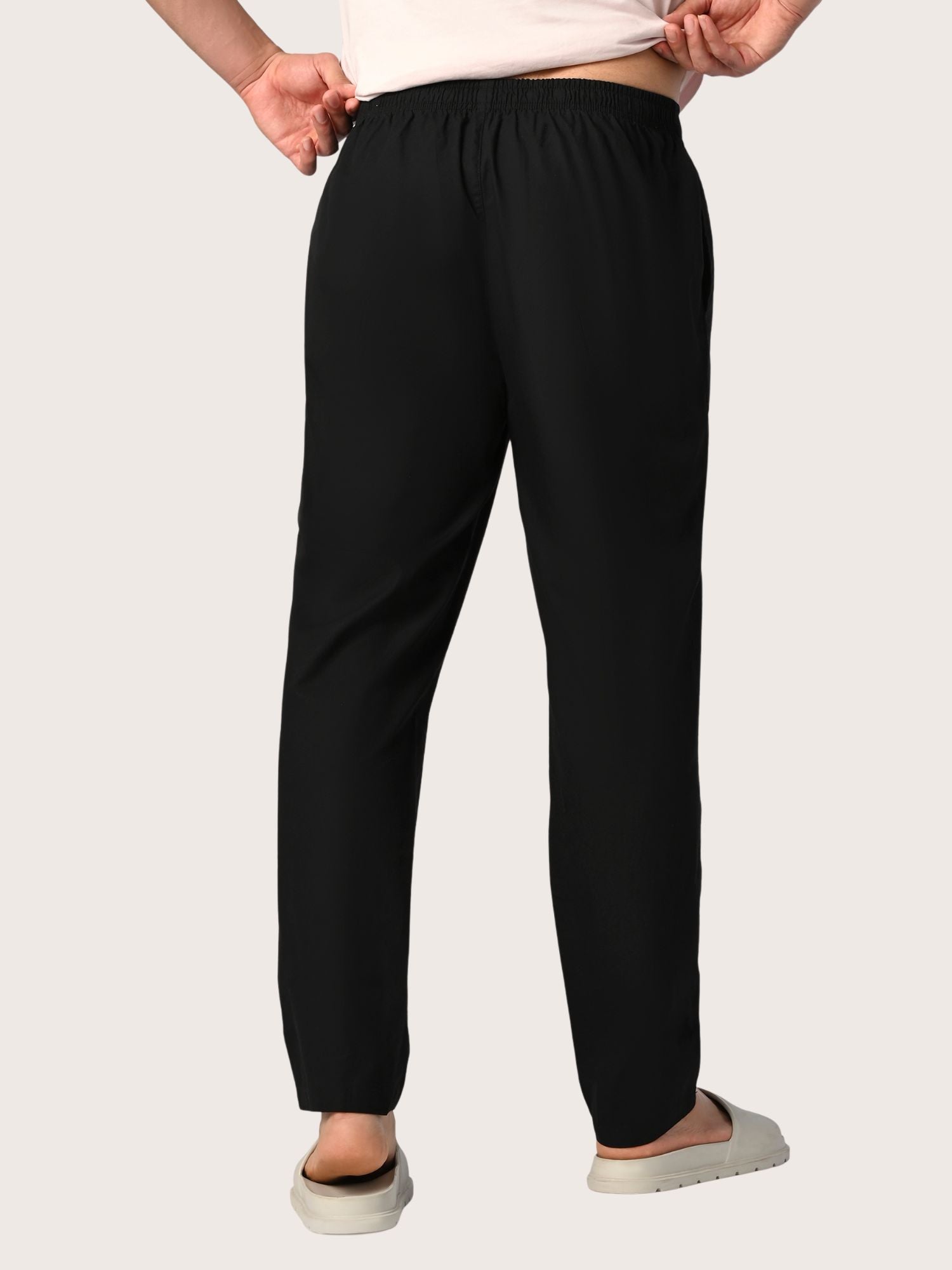 Jet Black Pyjama Pants