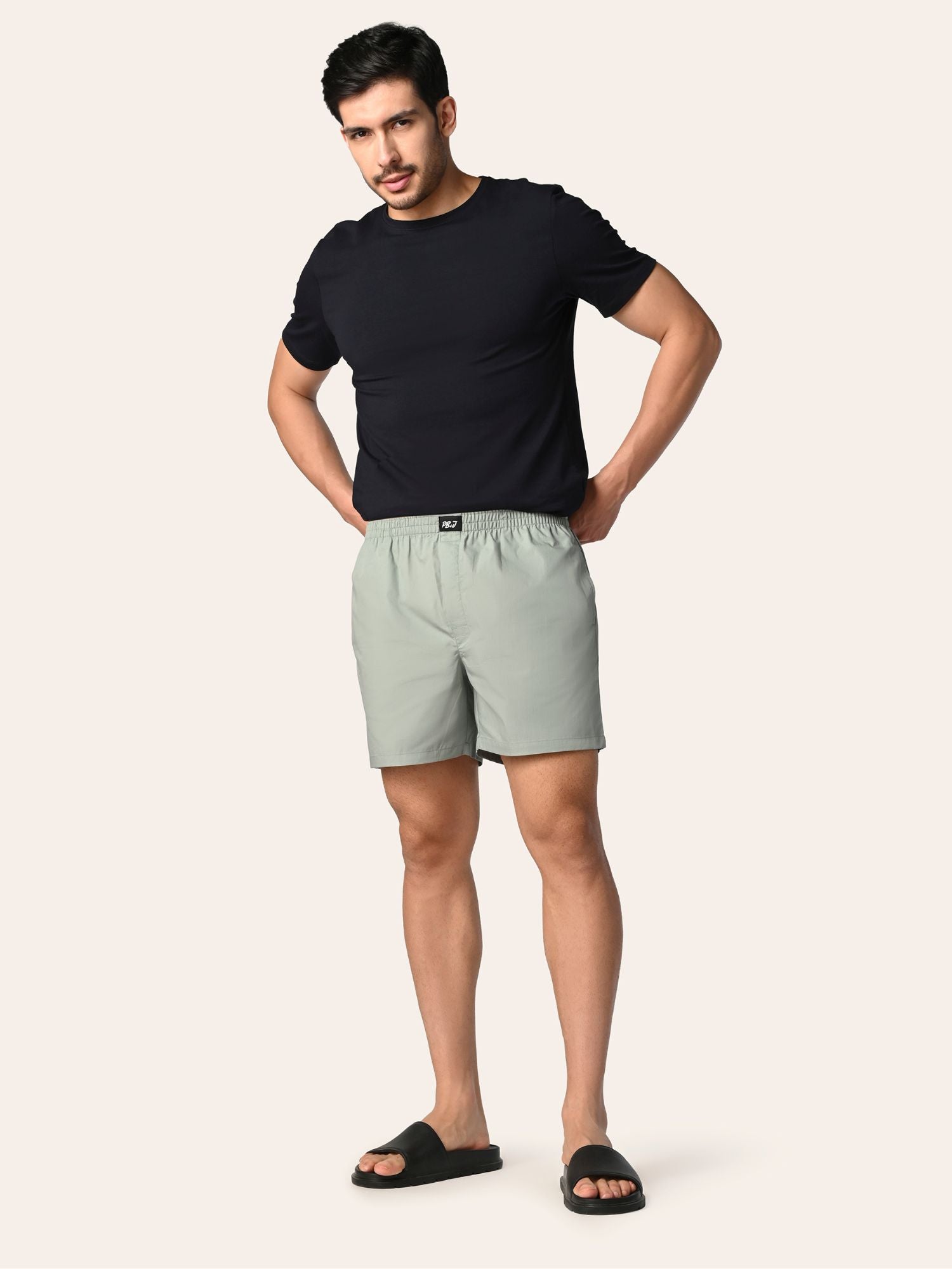 Aero Weave Boxer Shorts Relaxed Green