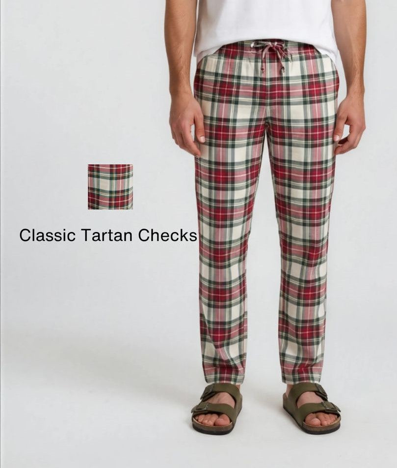 Men's Regular Fit Cotton Pyjamas