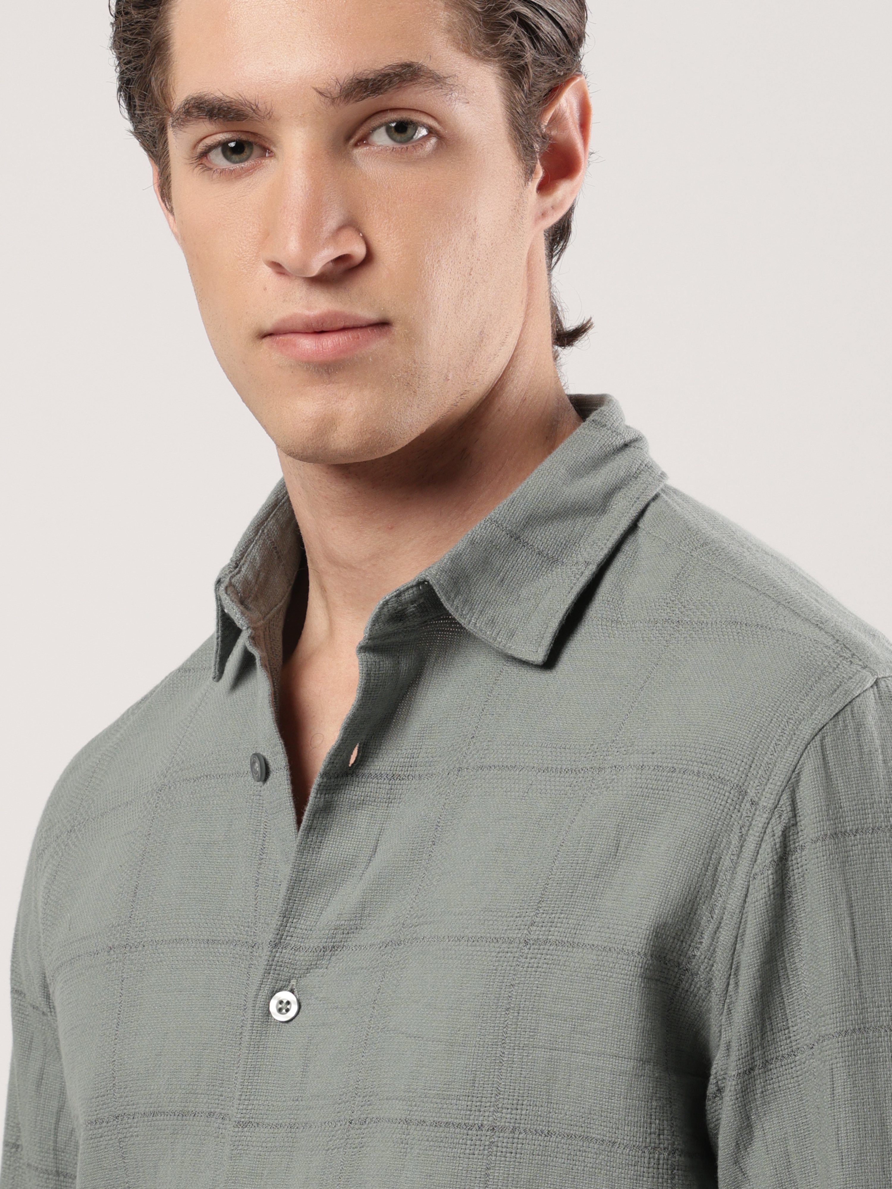 Evergreen Weave Checks Shirt