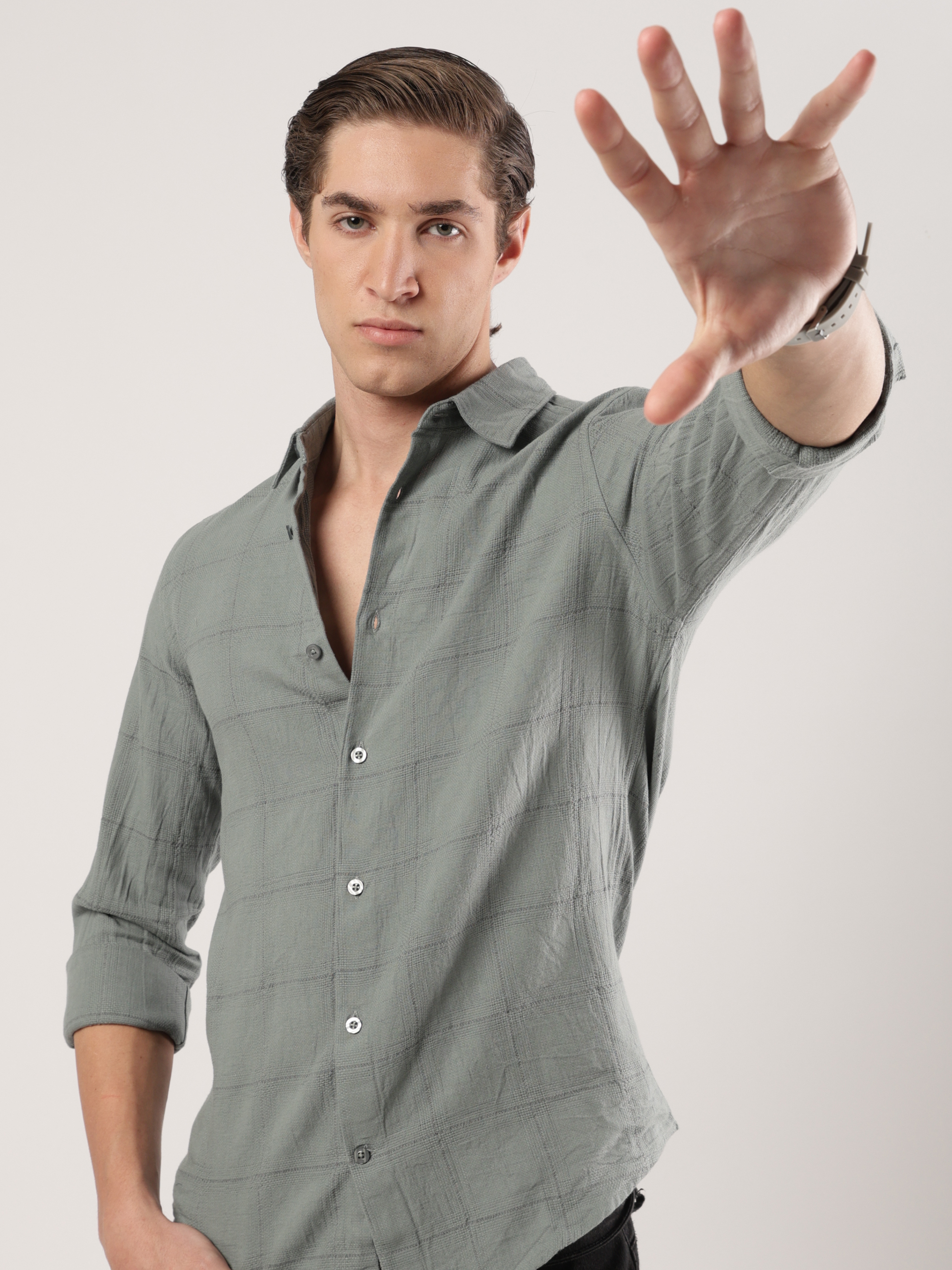 Evergreen Weave Checks Shirt