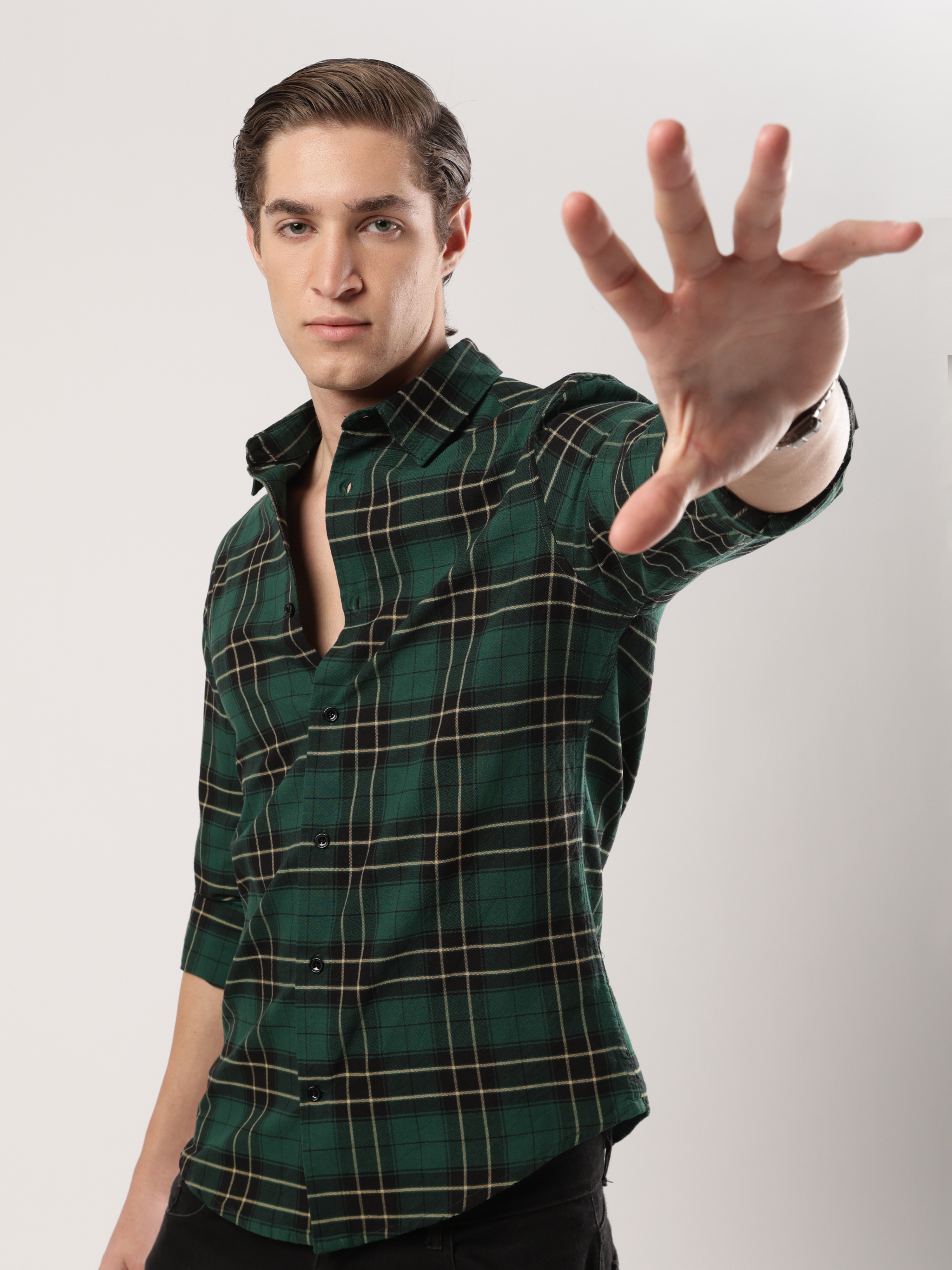 Highland Emerald Check Shirt