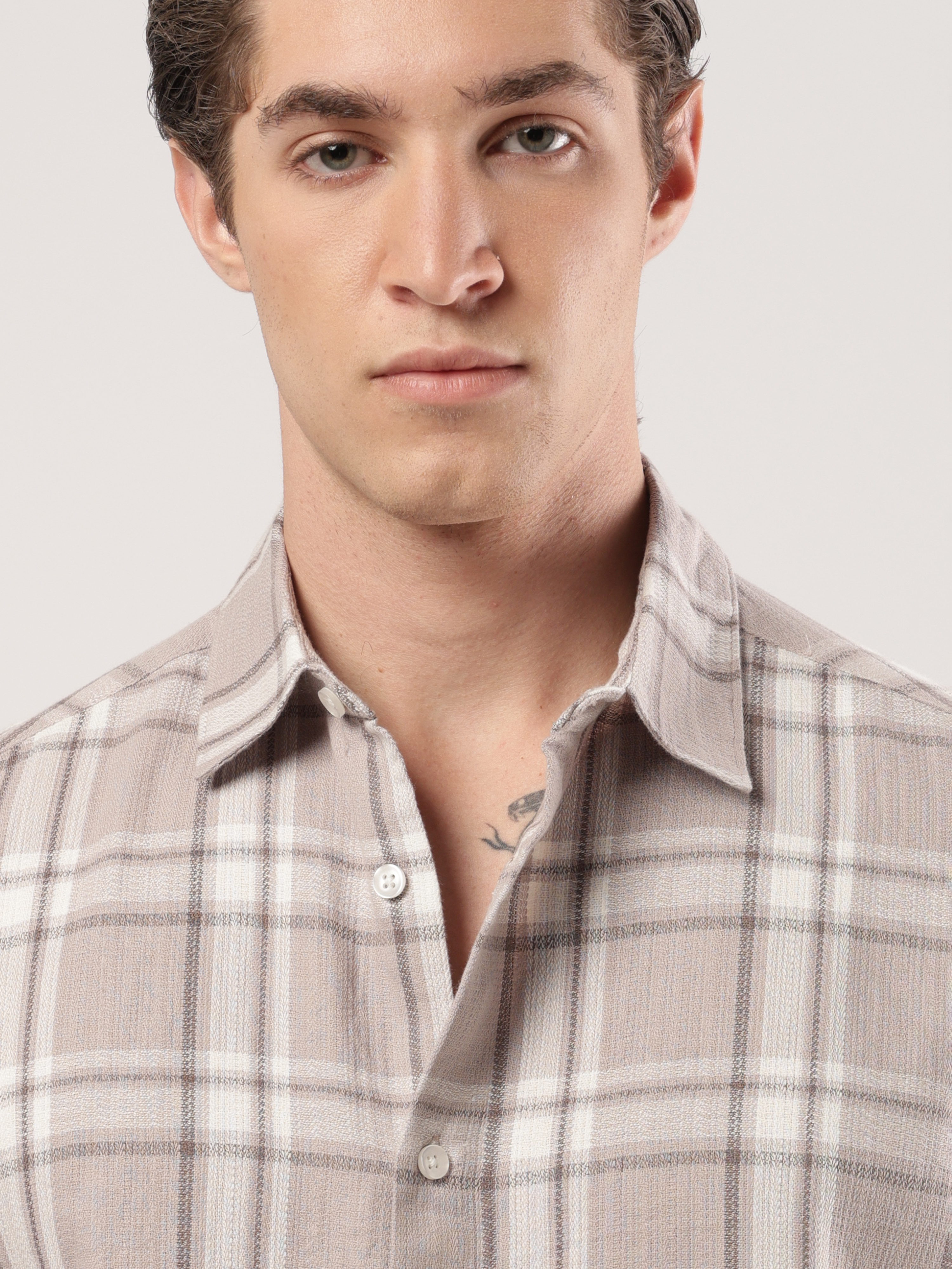 Ashmoor Grid Checks Shirt