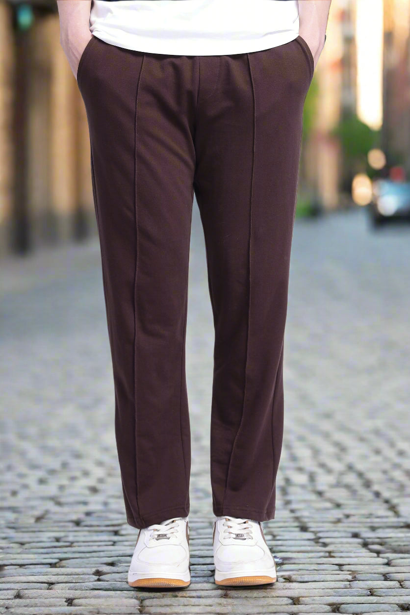 Men's Brown Lightweight Lounge Pants