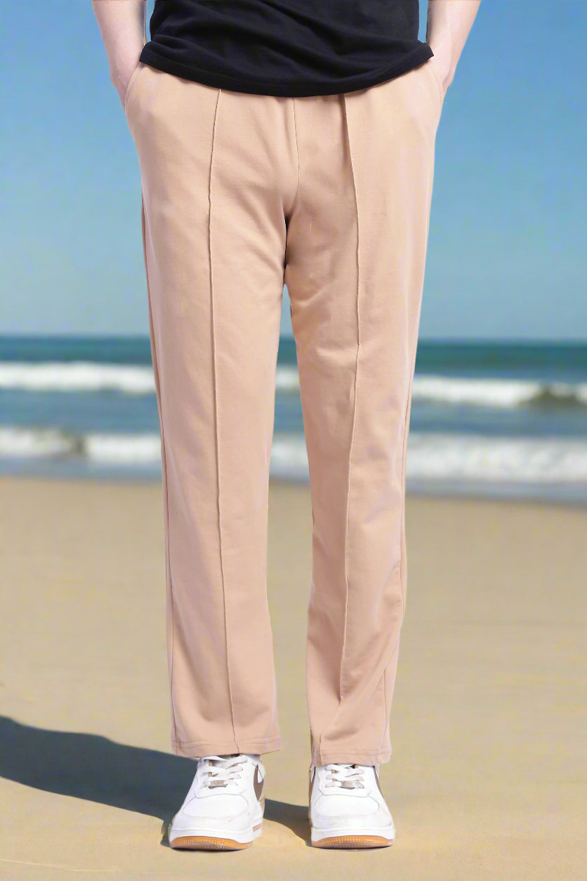Men's Taupe Lightweight Lounge Pants