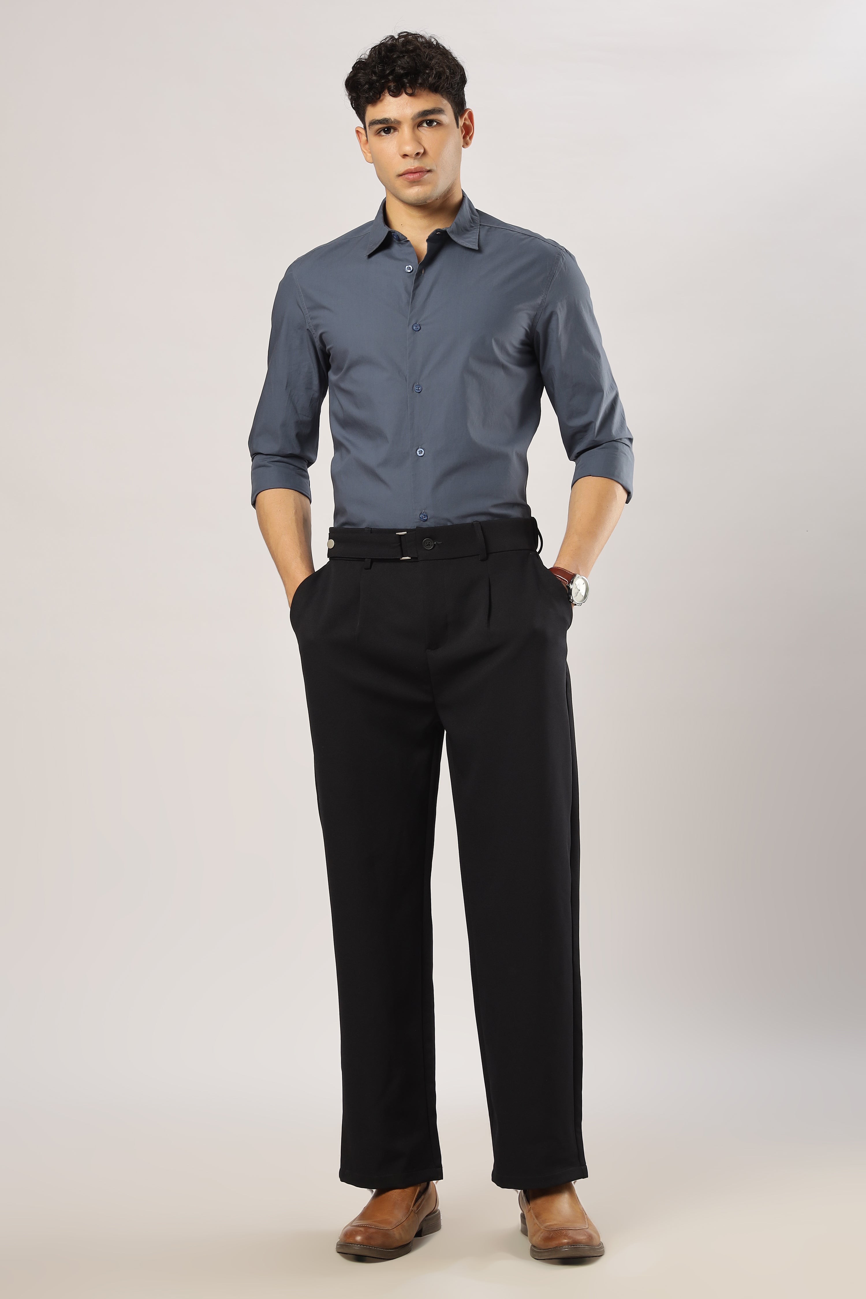 Midnight Navy Luxe Shirt