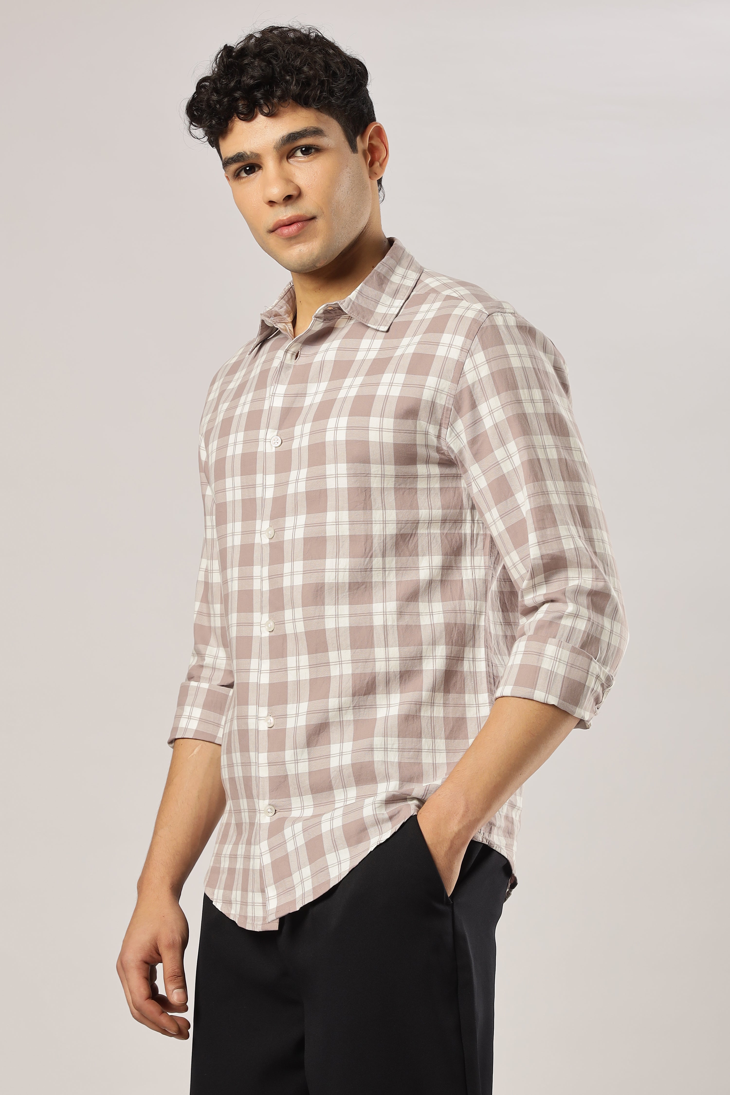 Cocoa Regent Checks Shirt