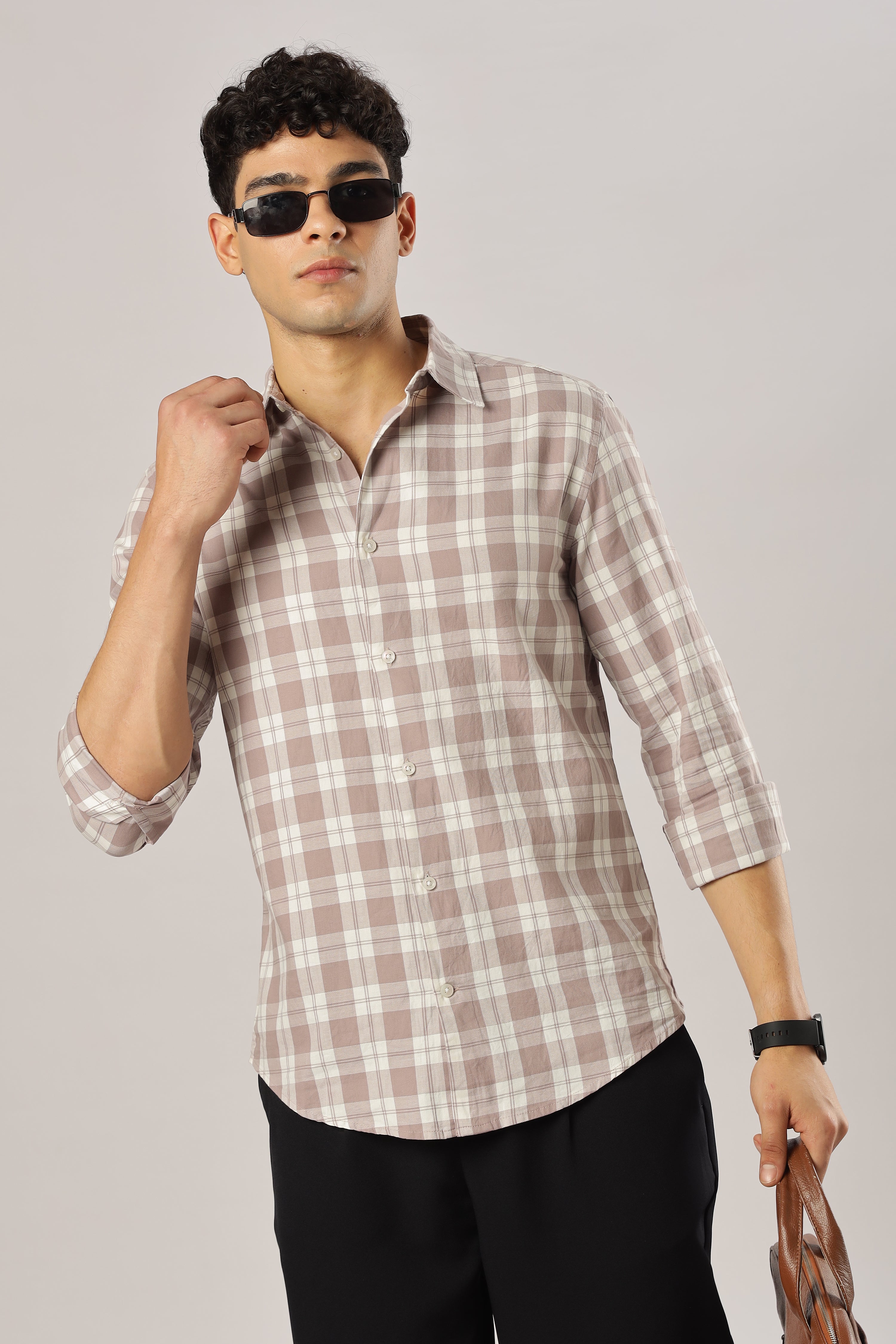 Cocoa Regent Checks Shirt