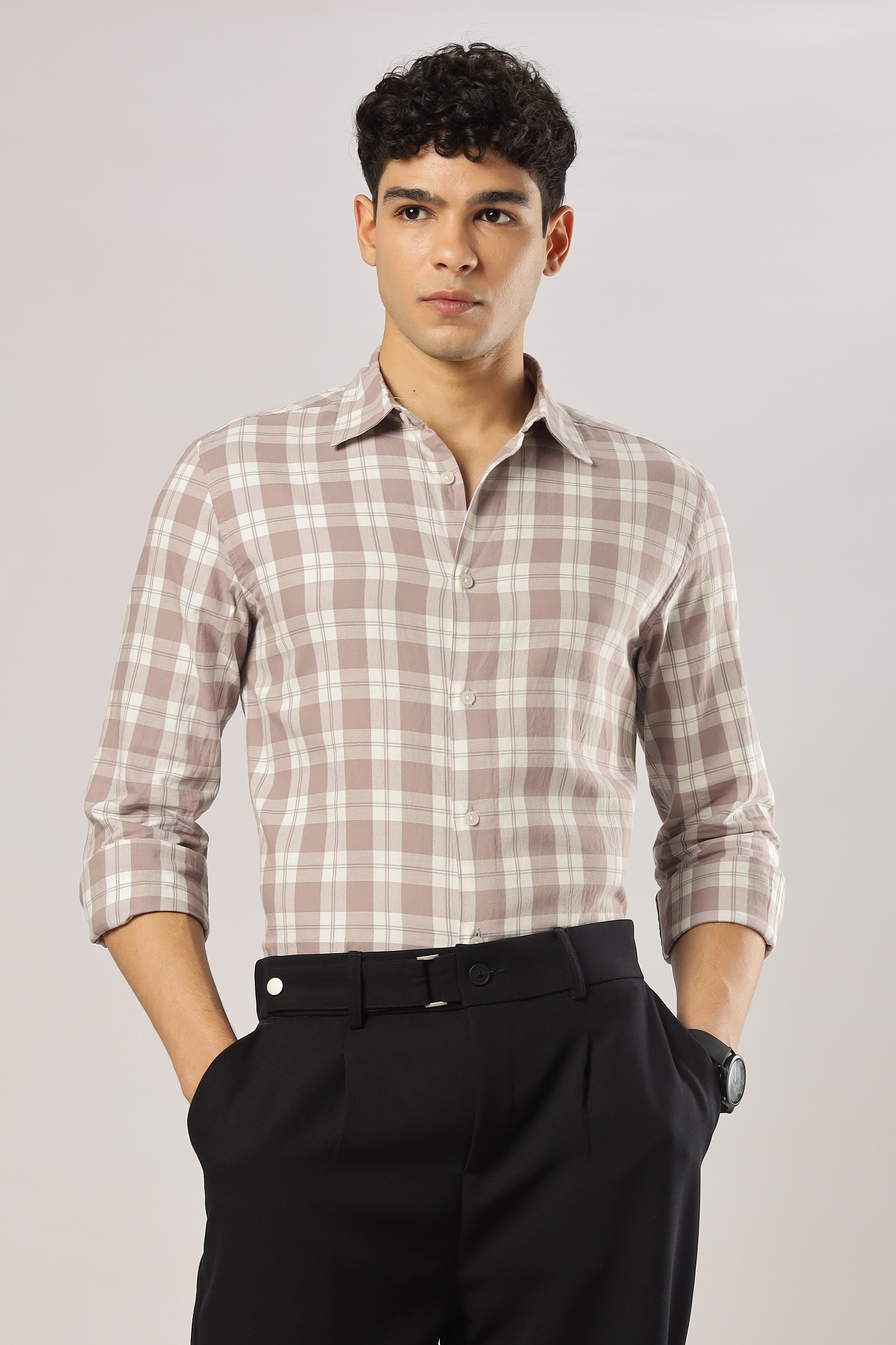 Cocoa Regent Checks Shirt