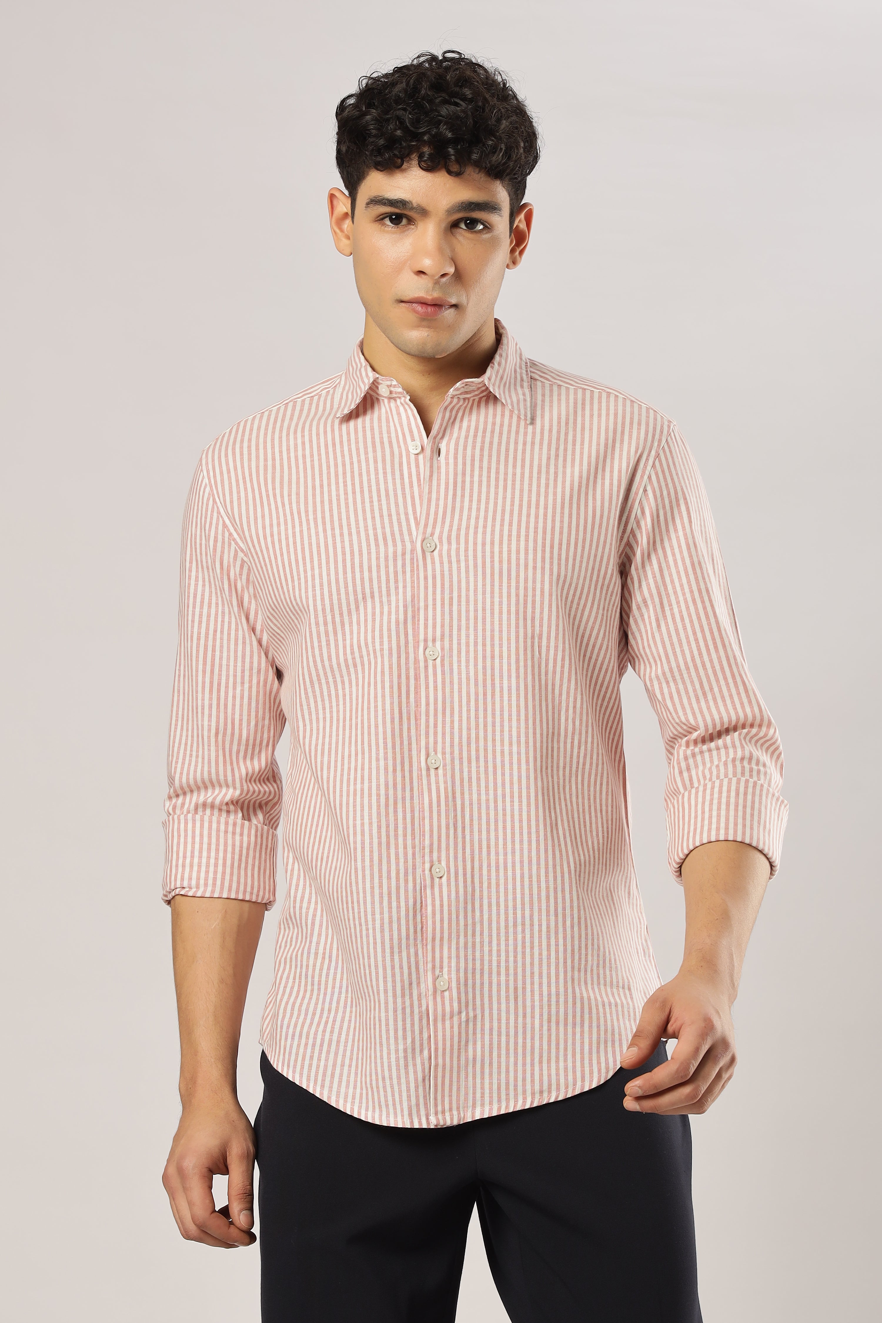 Regal Rose Stripes Shirt