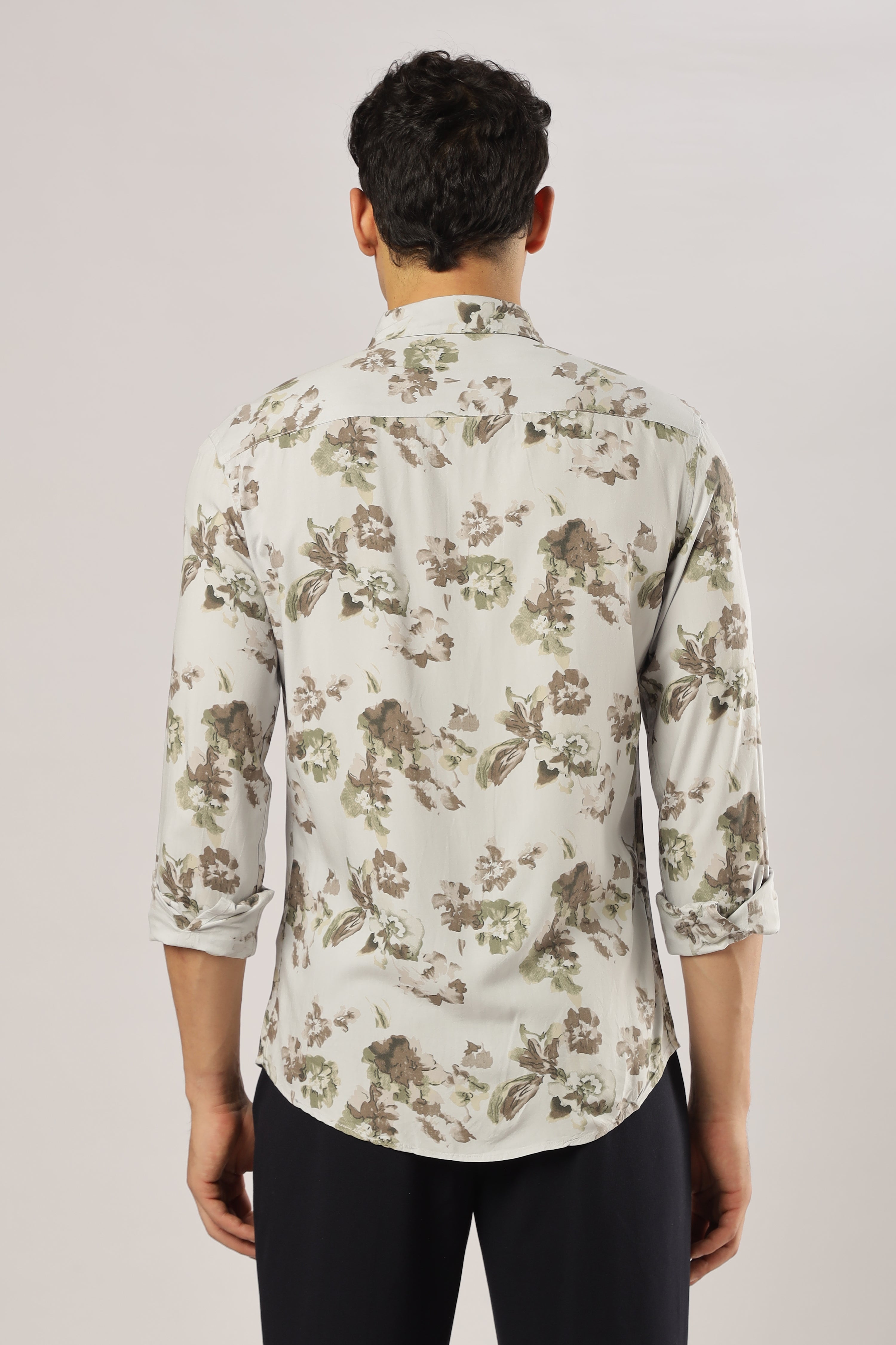 Earth Bloom Watercolor Shirt