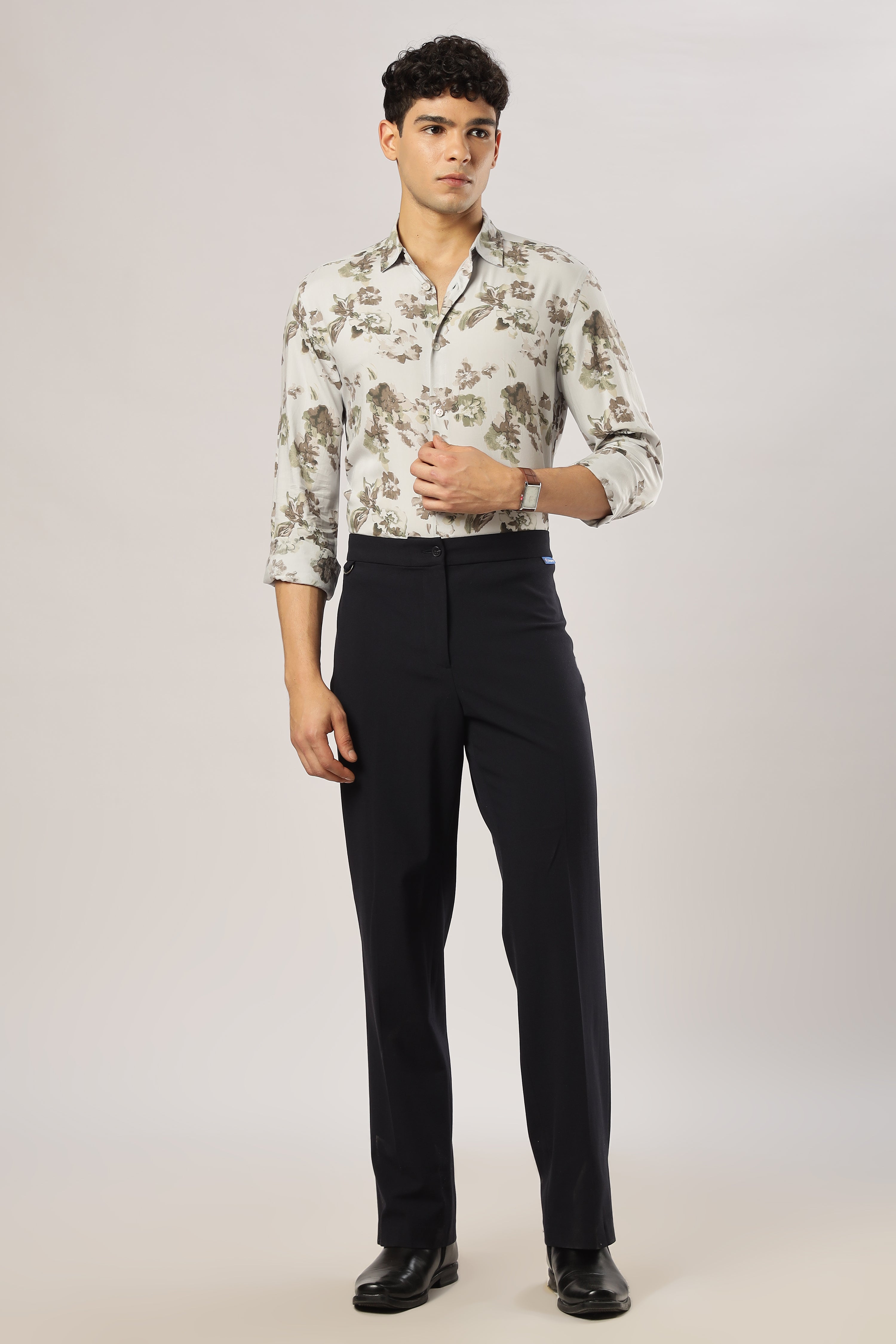 Earth Bloom Watercolor Shirt