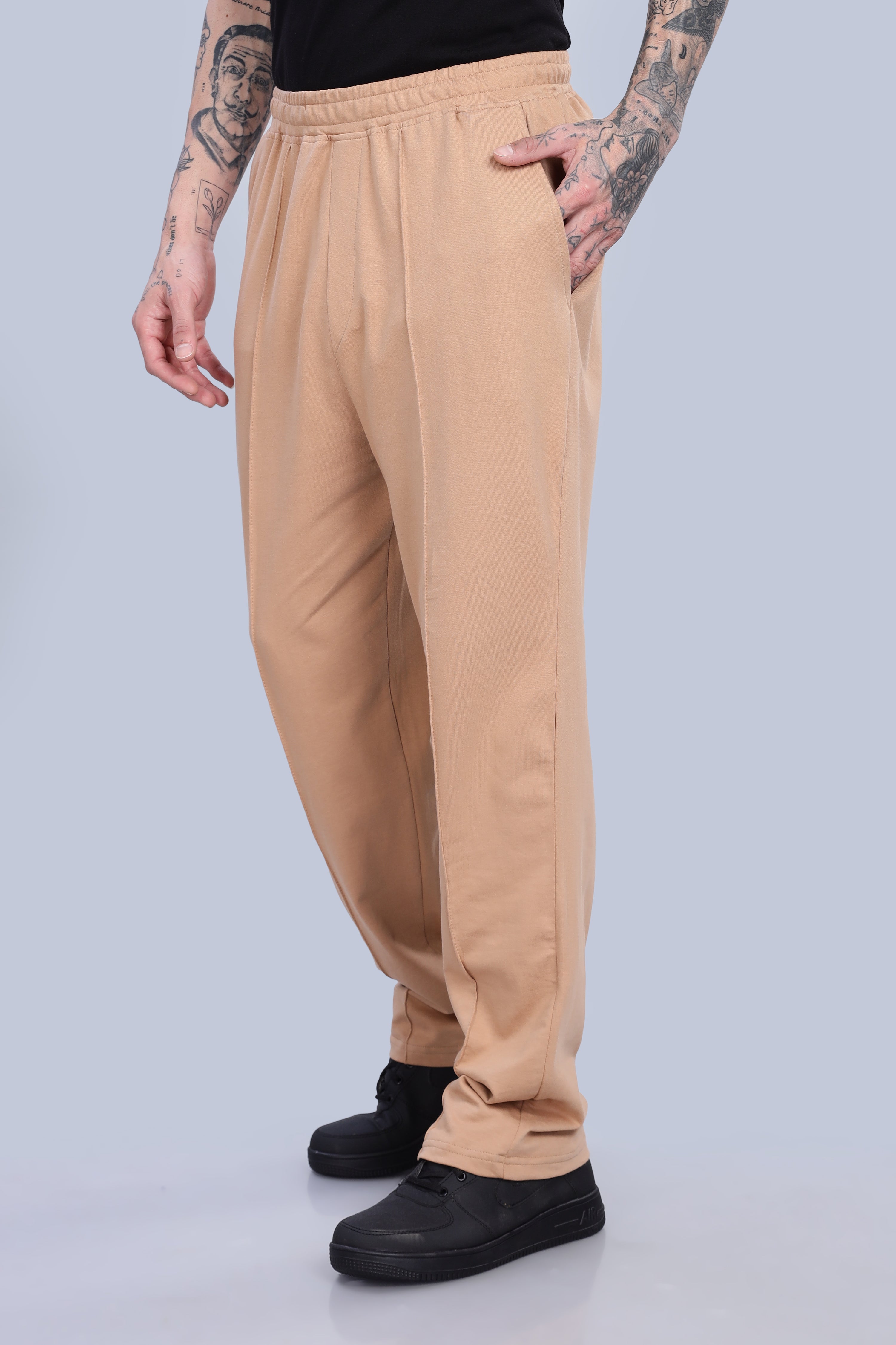 Men's Taupe Lightweight Lounge Pants