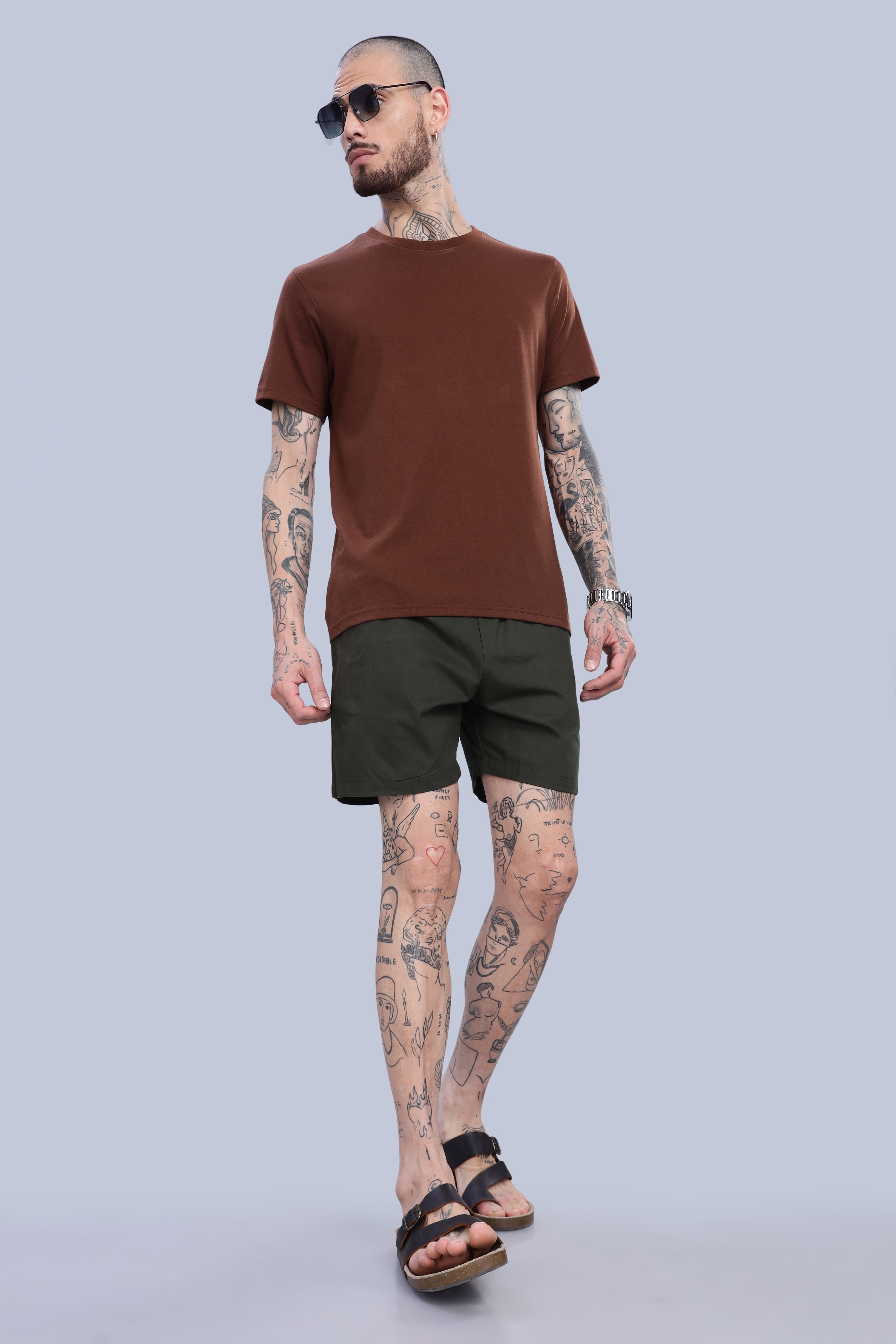 Men's Olive Green Boxers