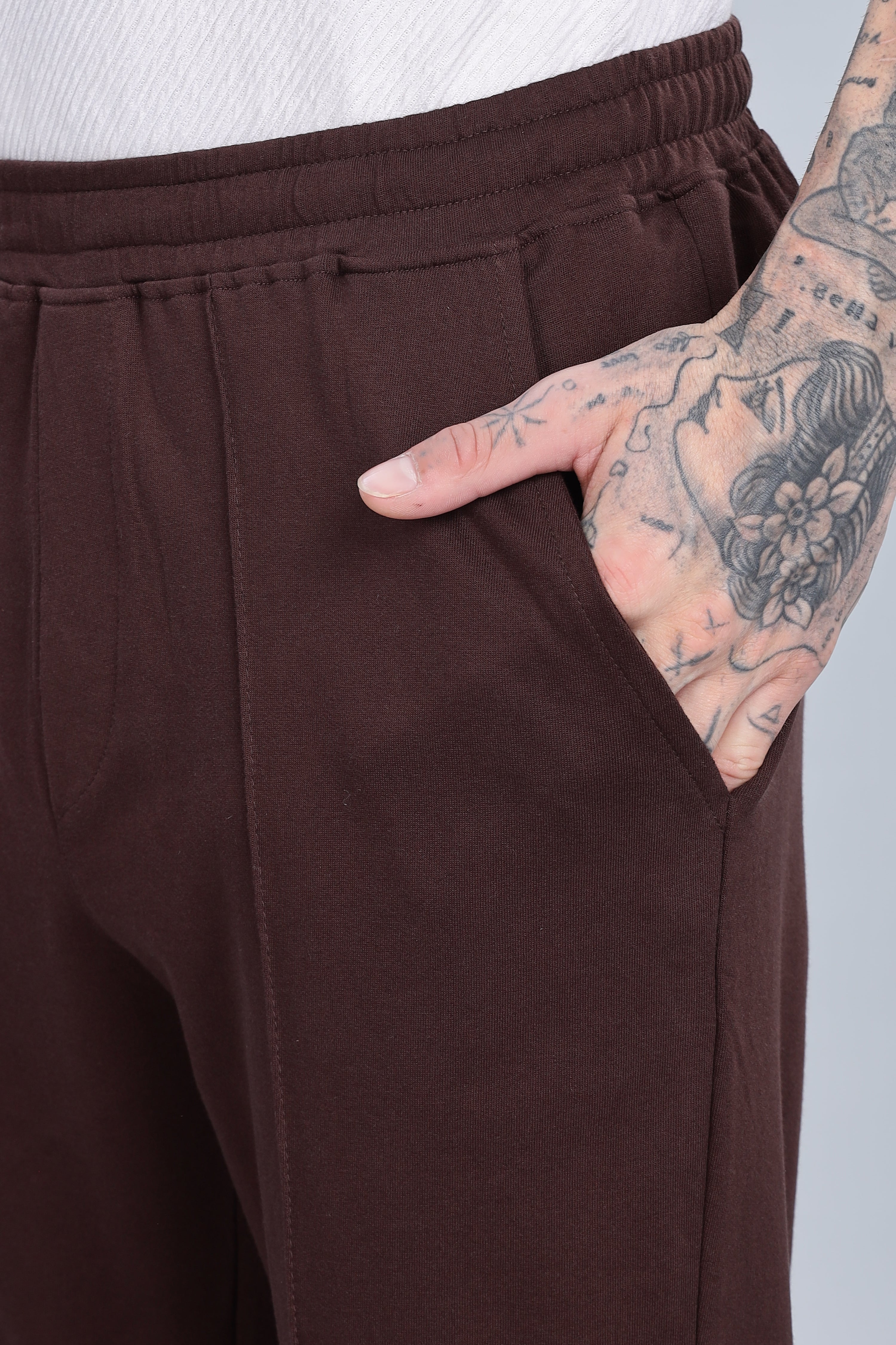 Men's Brown Lightweight Lounge Pants