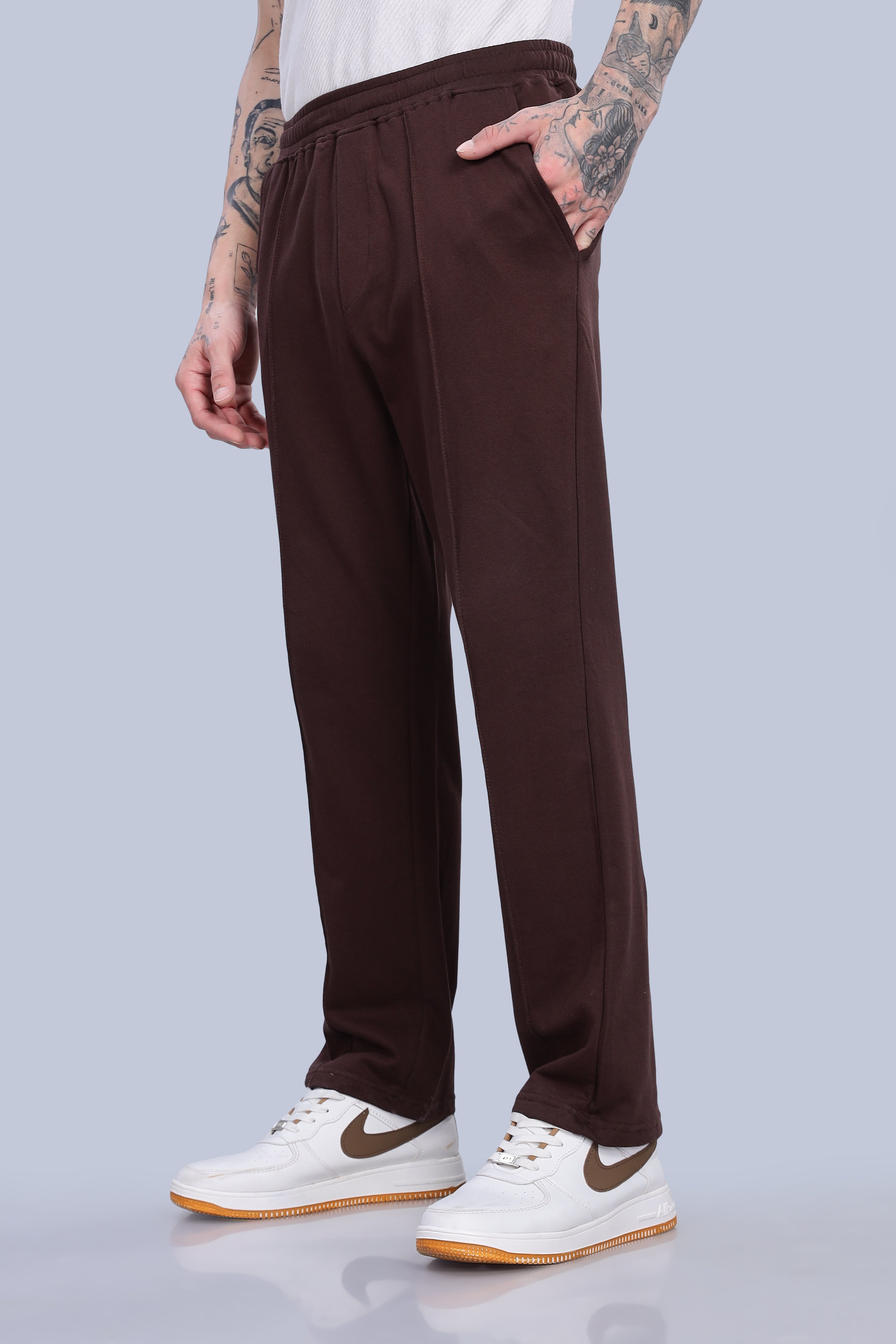 Men's Brown Lightweight Lounge Pants