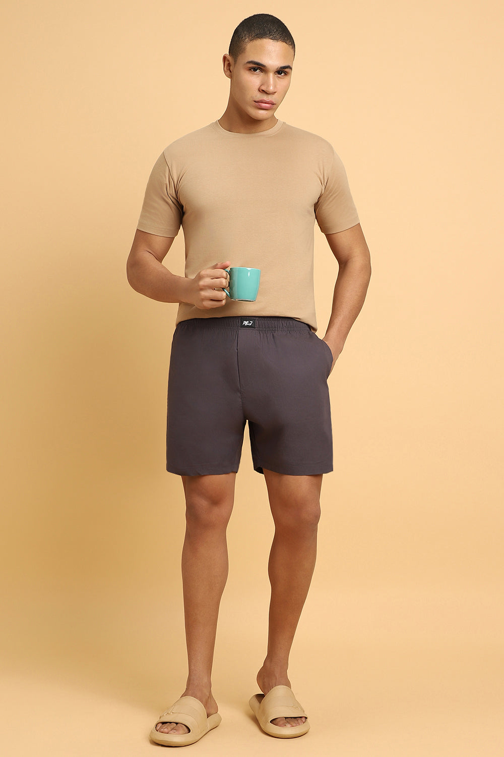 Grey & Black Boxers Combo