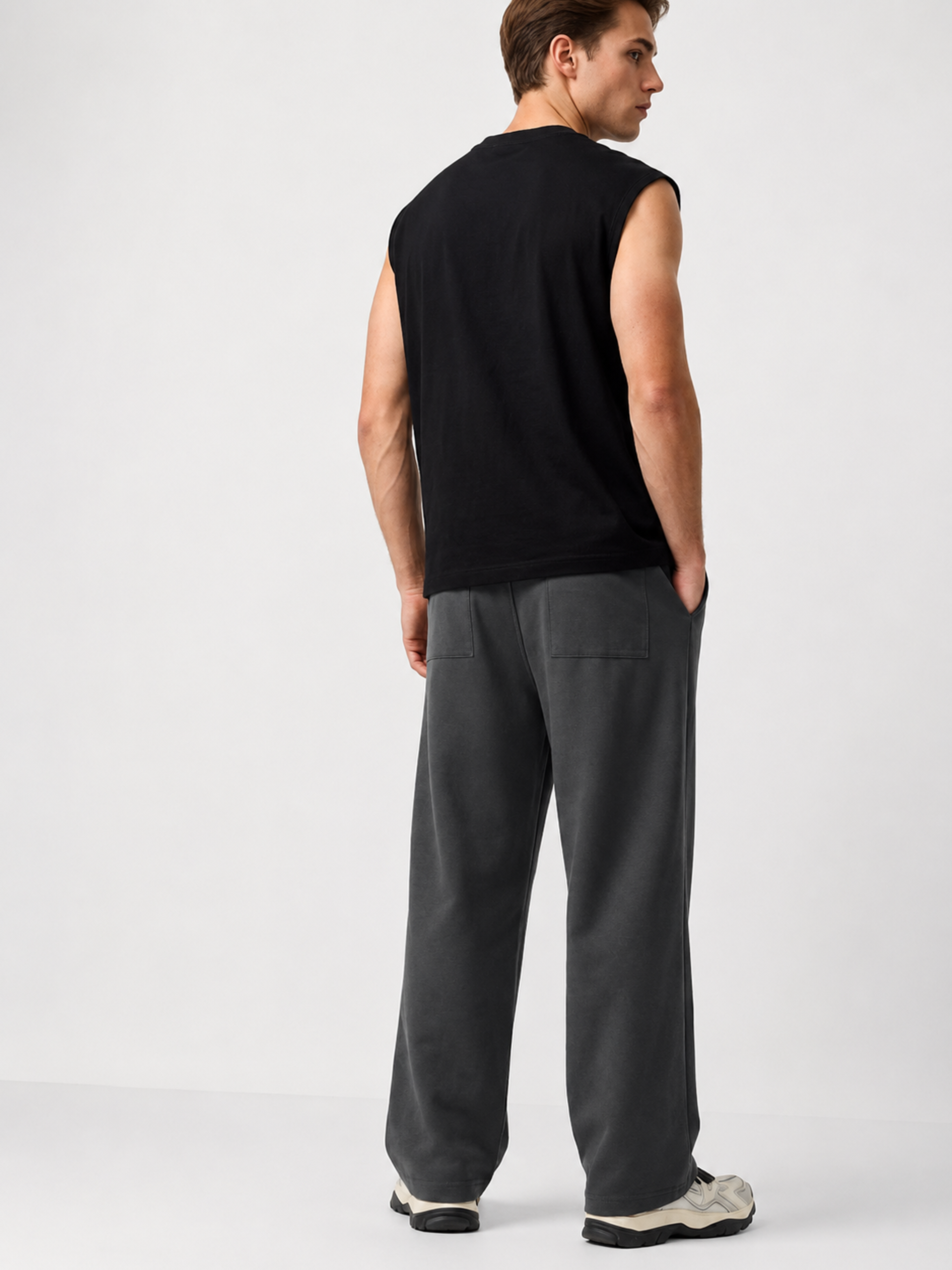PB&J Men's Korean Joggers – Graphite