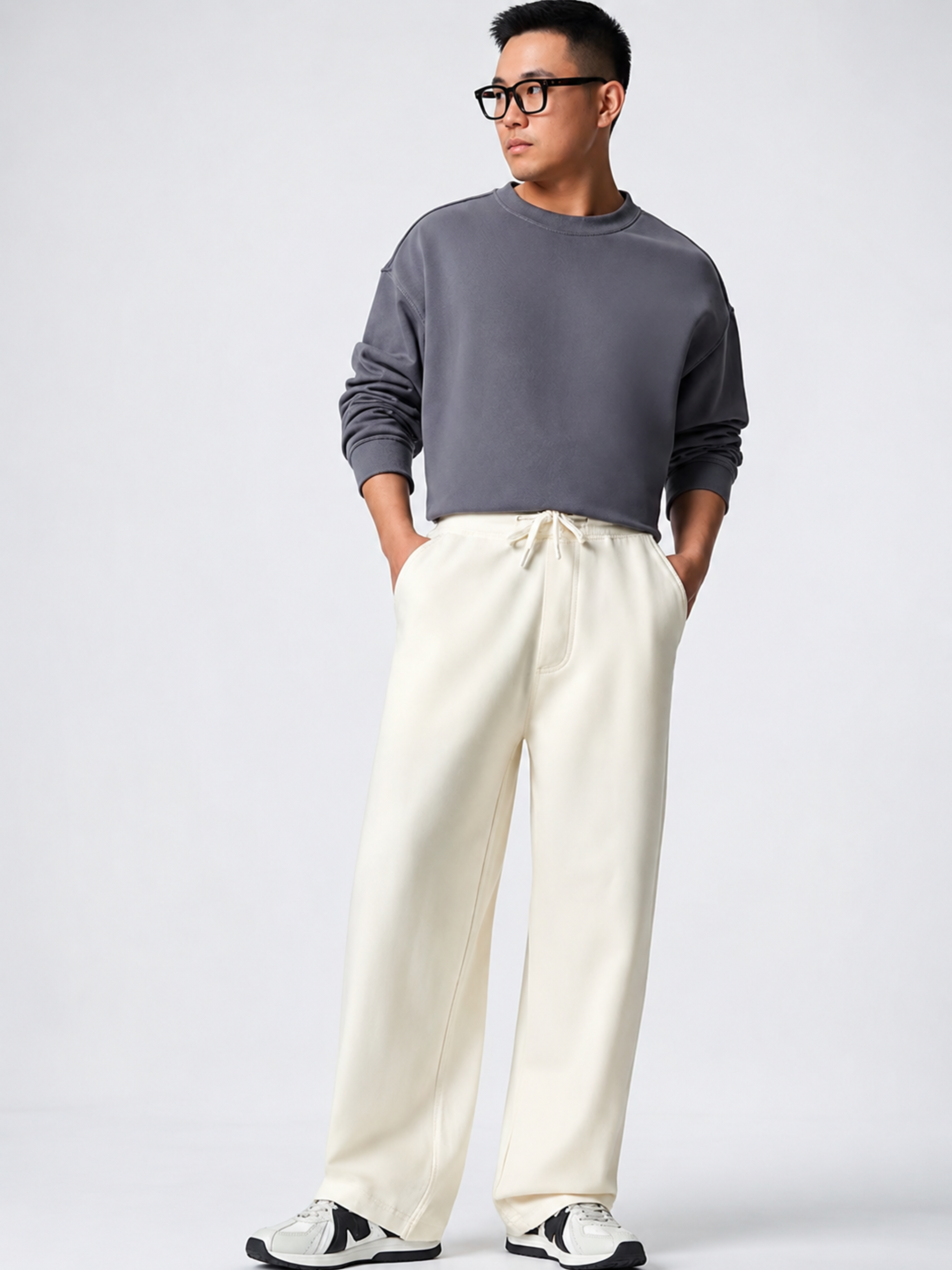 PB&J Men's Korean Joggers – Sandstone