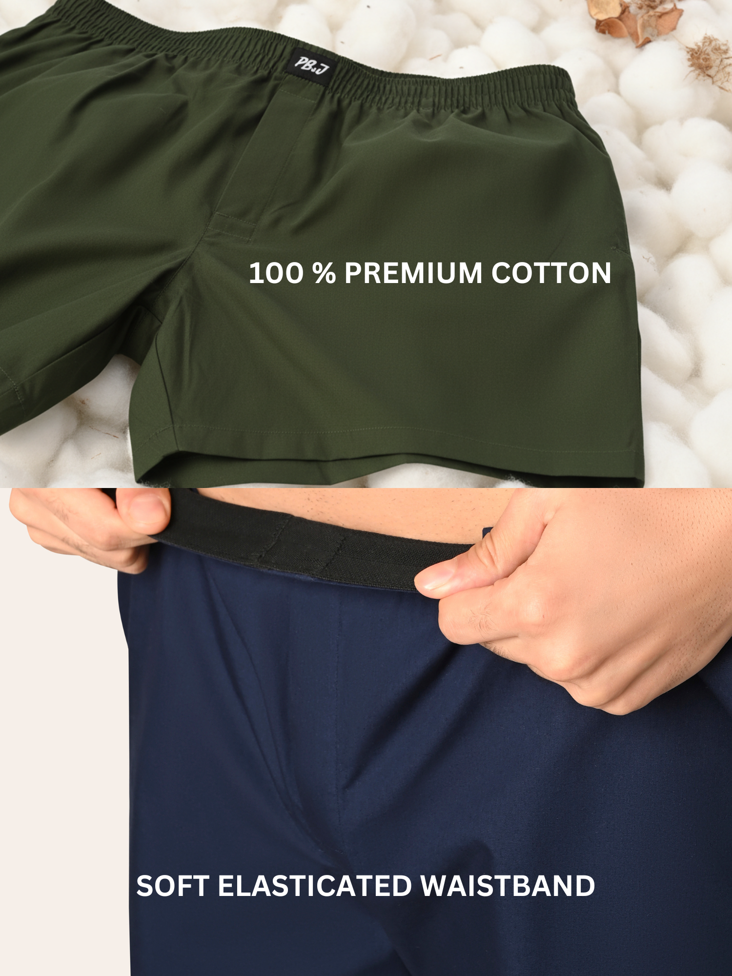 Pick Any 4- Men's Boxers Combo