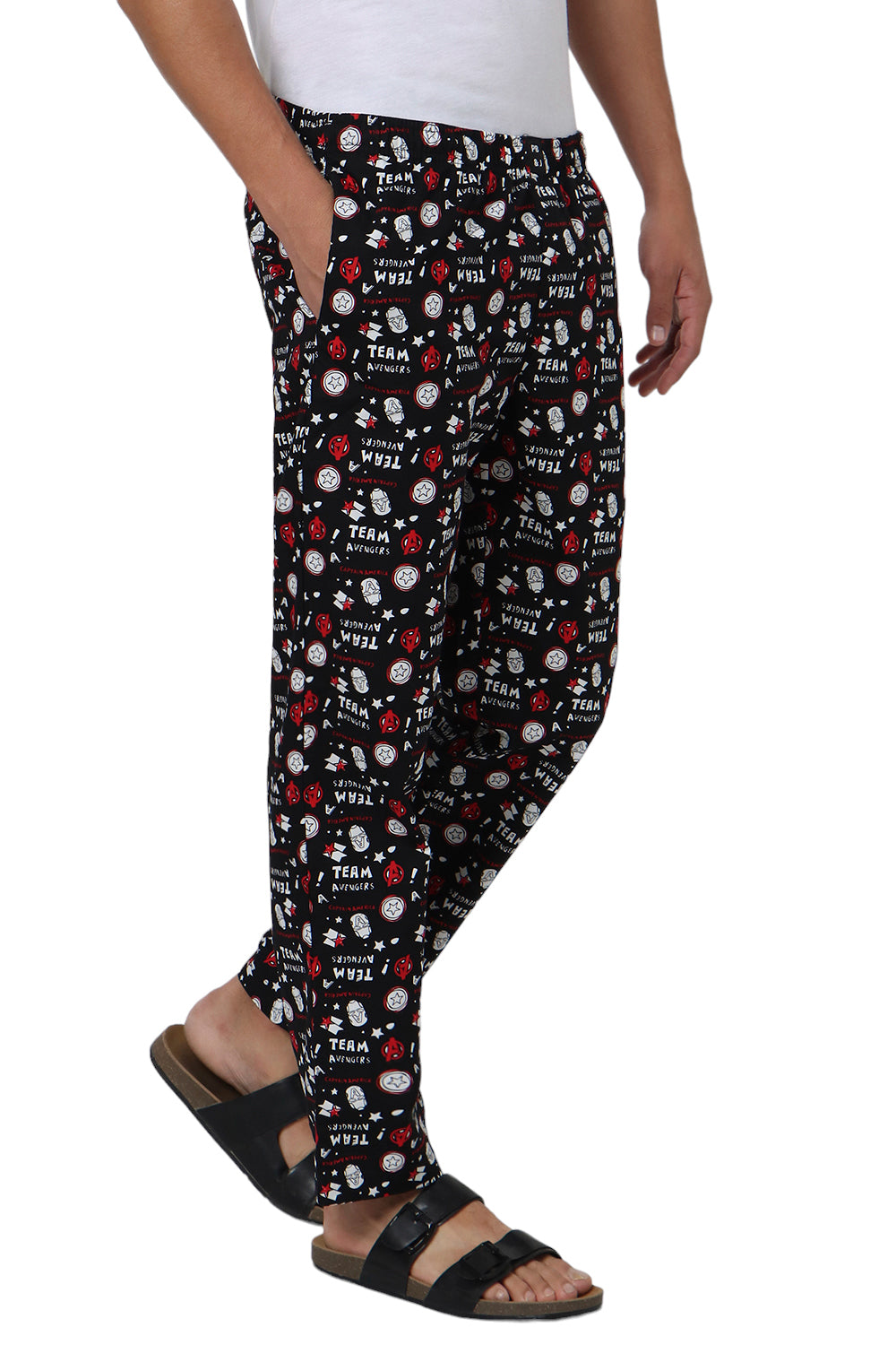 Black Comics Print Pyjama