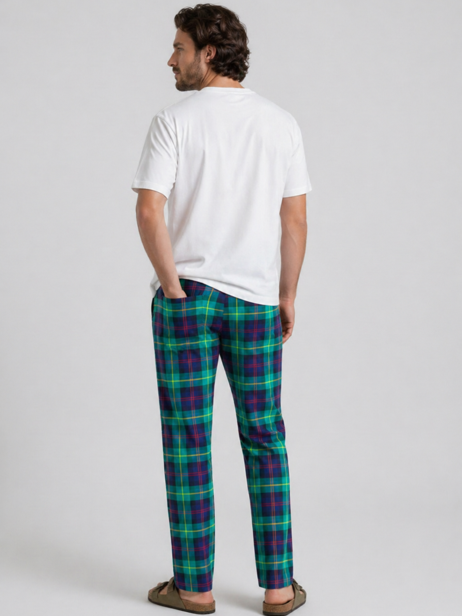 Forest Green Checks Pyjamas