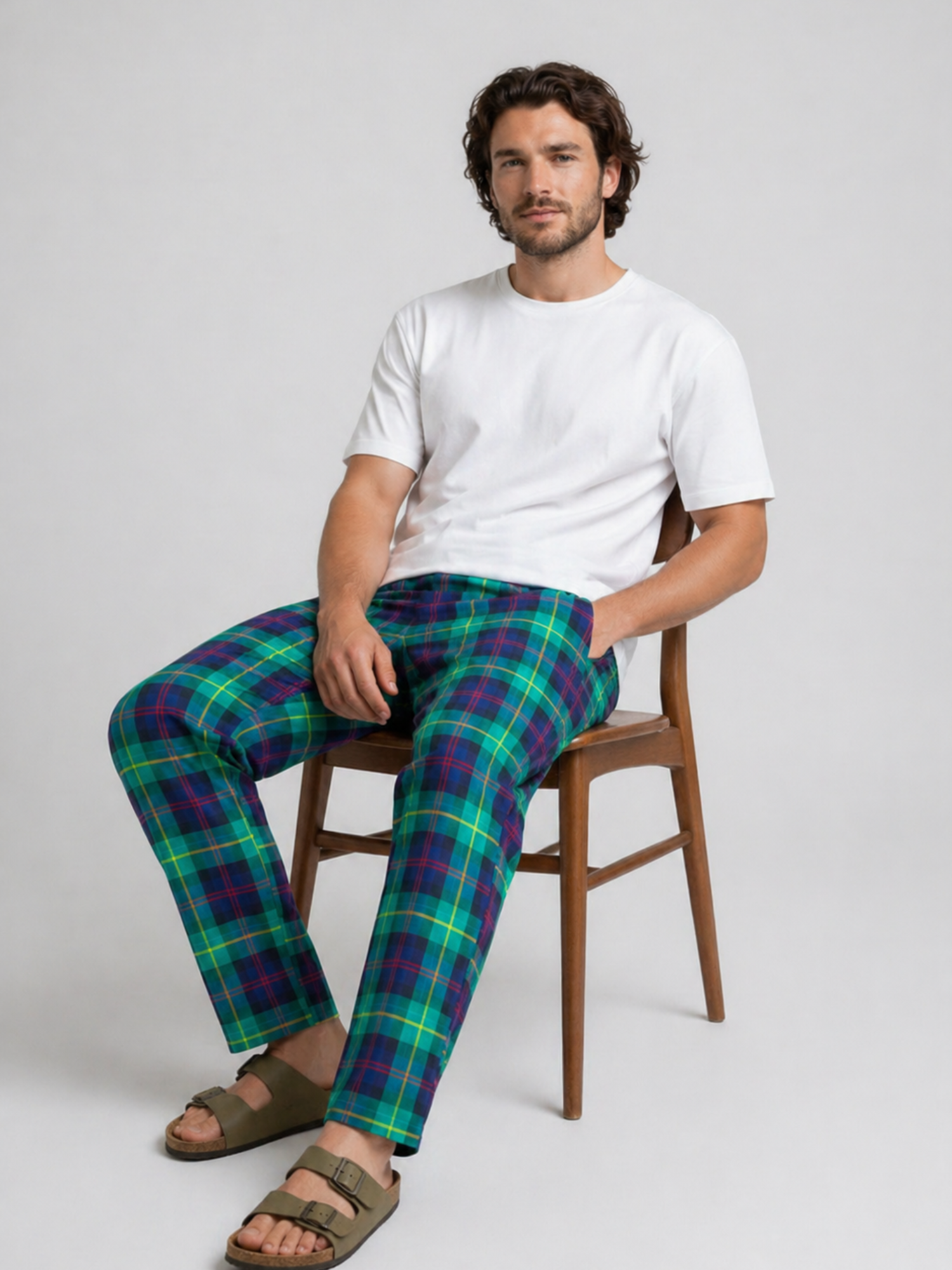 Forest Green Checks Pyjamas