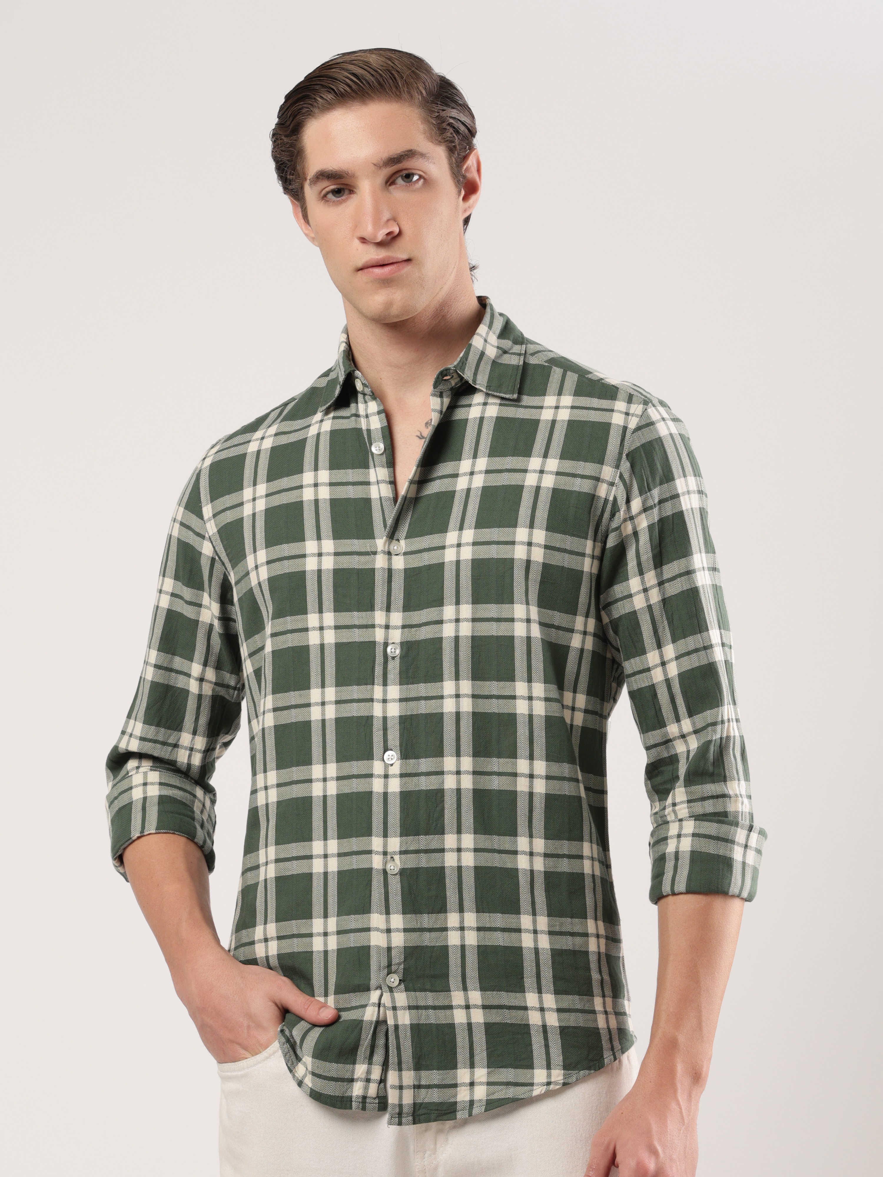 Forest Crest Checks Shirt