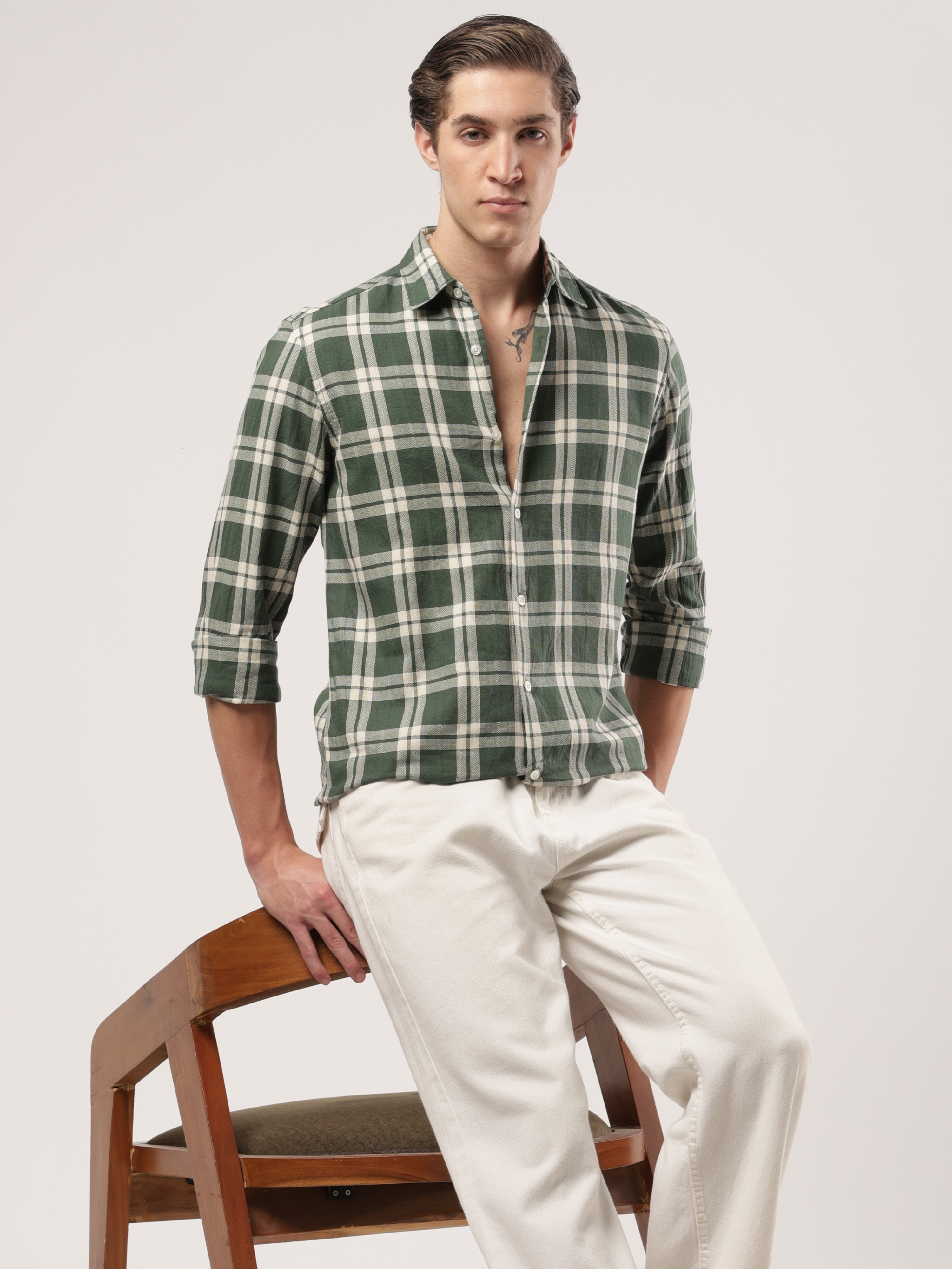 Forest Crest Checks Shirt