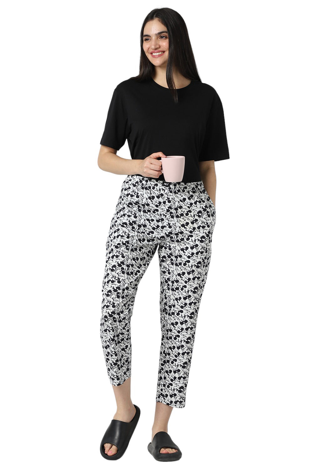 Women's Doodle Print Pyjama