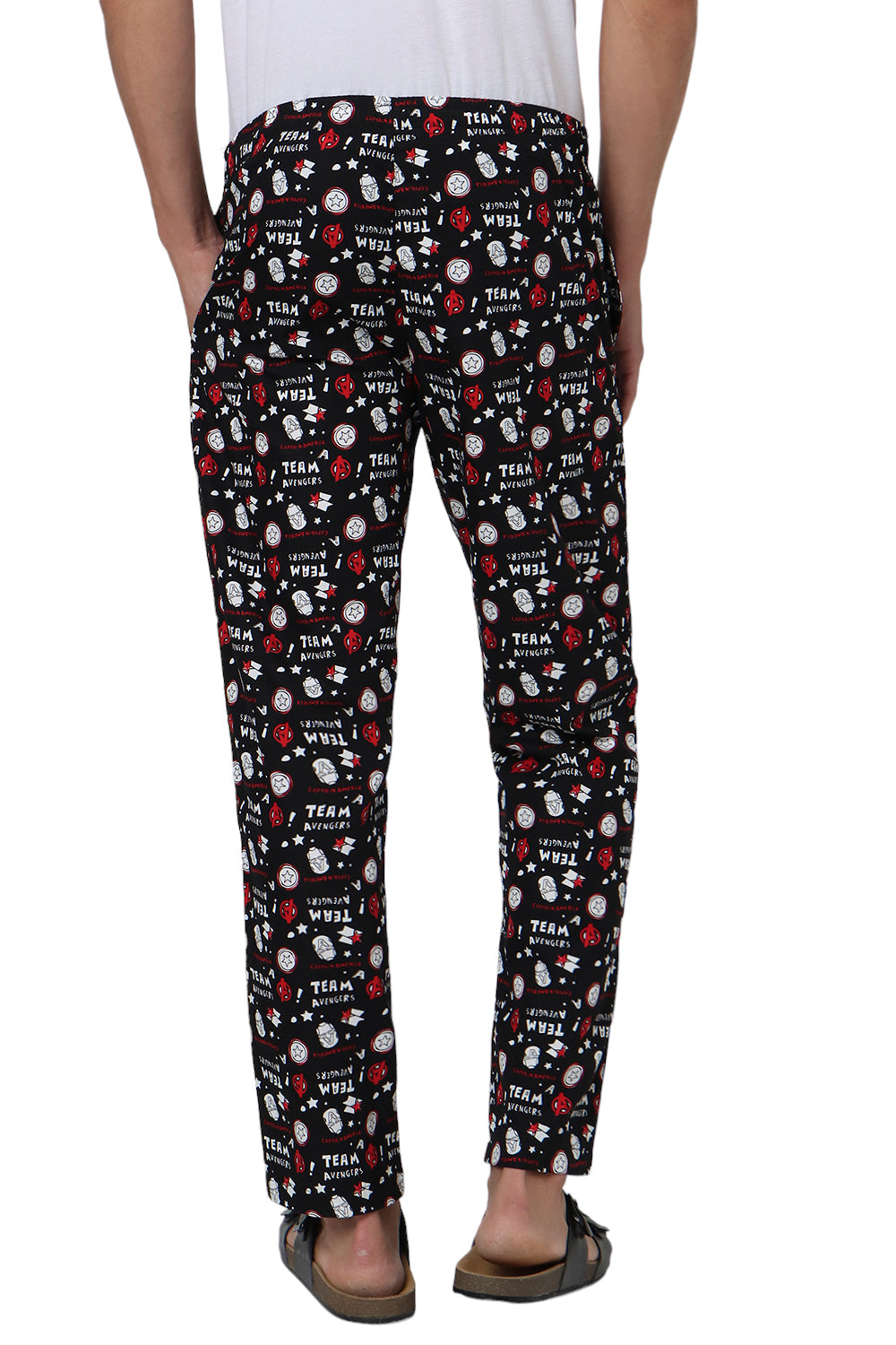 Black Comics Print Pyjama