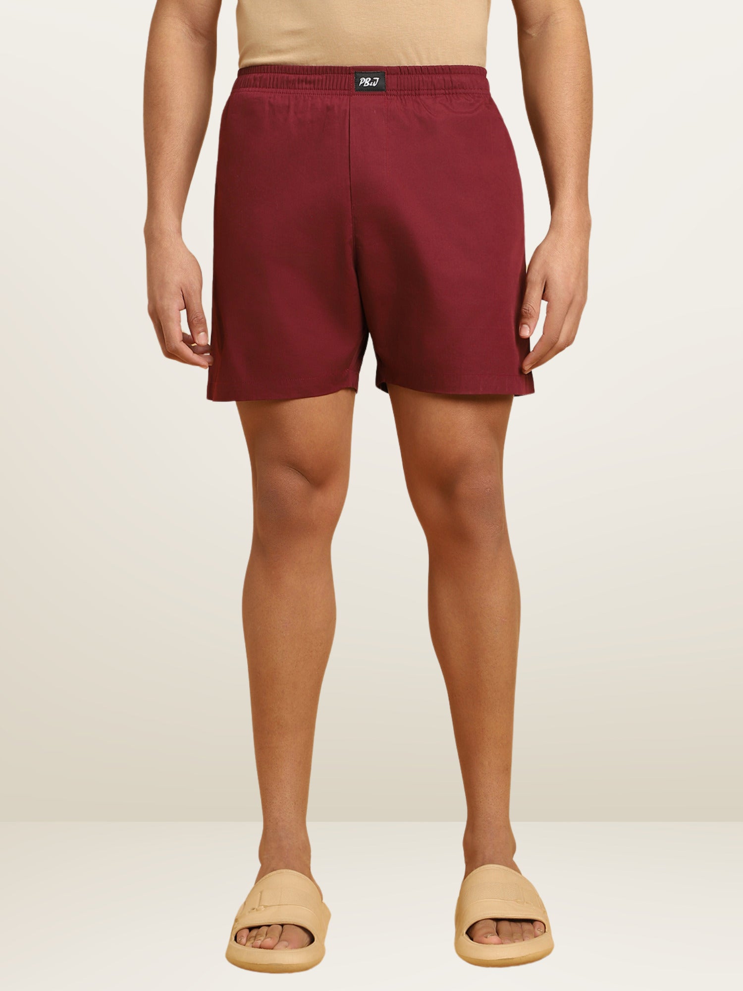 Maroon & Black Boxers Combo