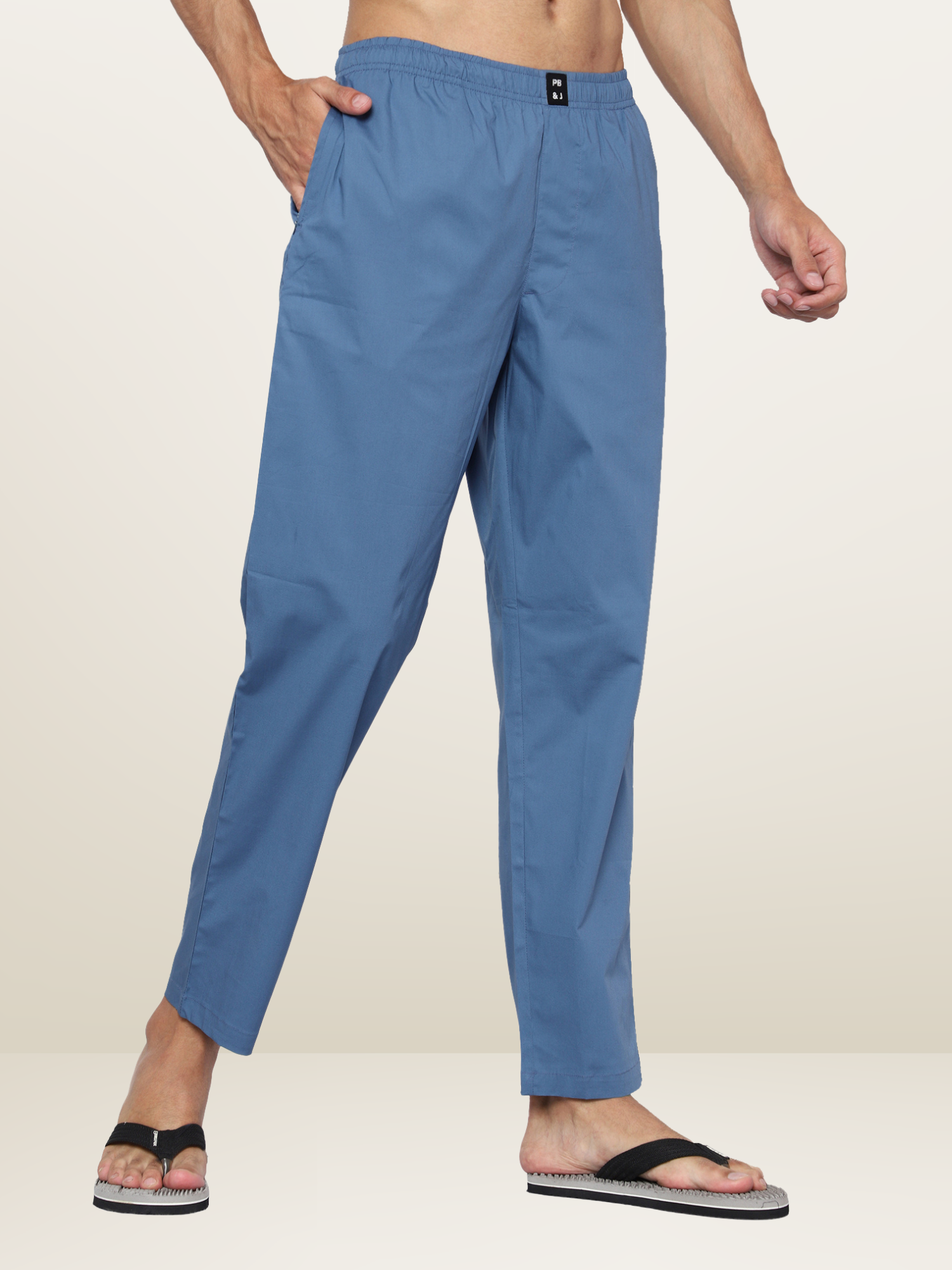 Men's Steel Blue Pyjamas