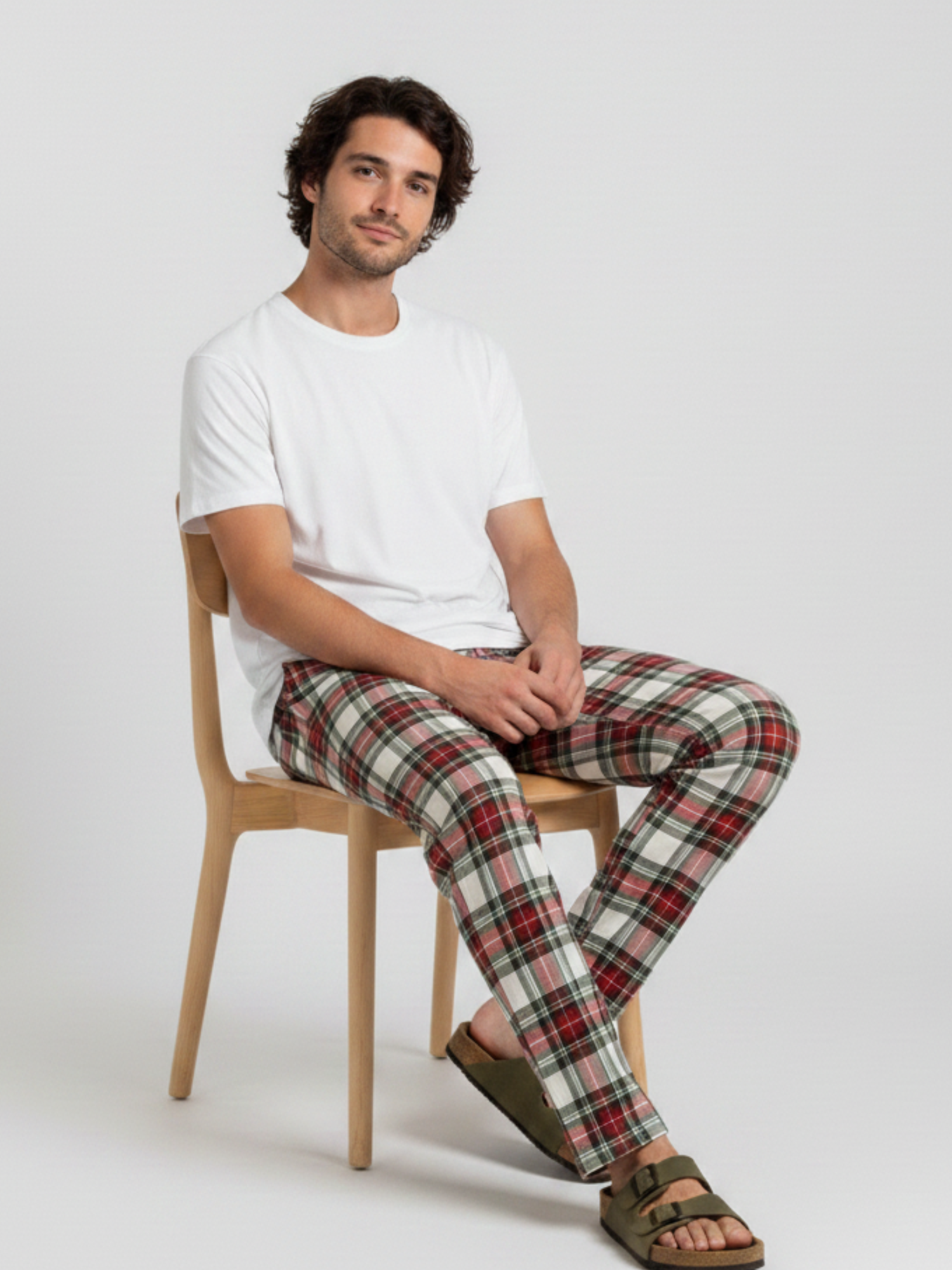Classic Tartan Checked Cotton Pyjamas