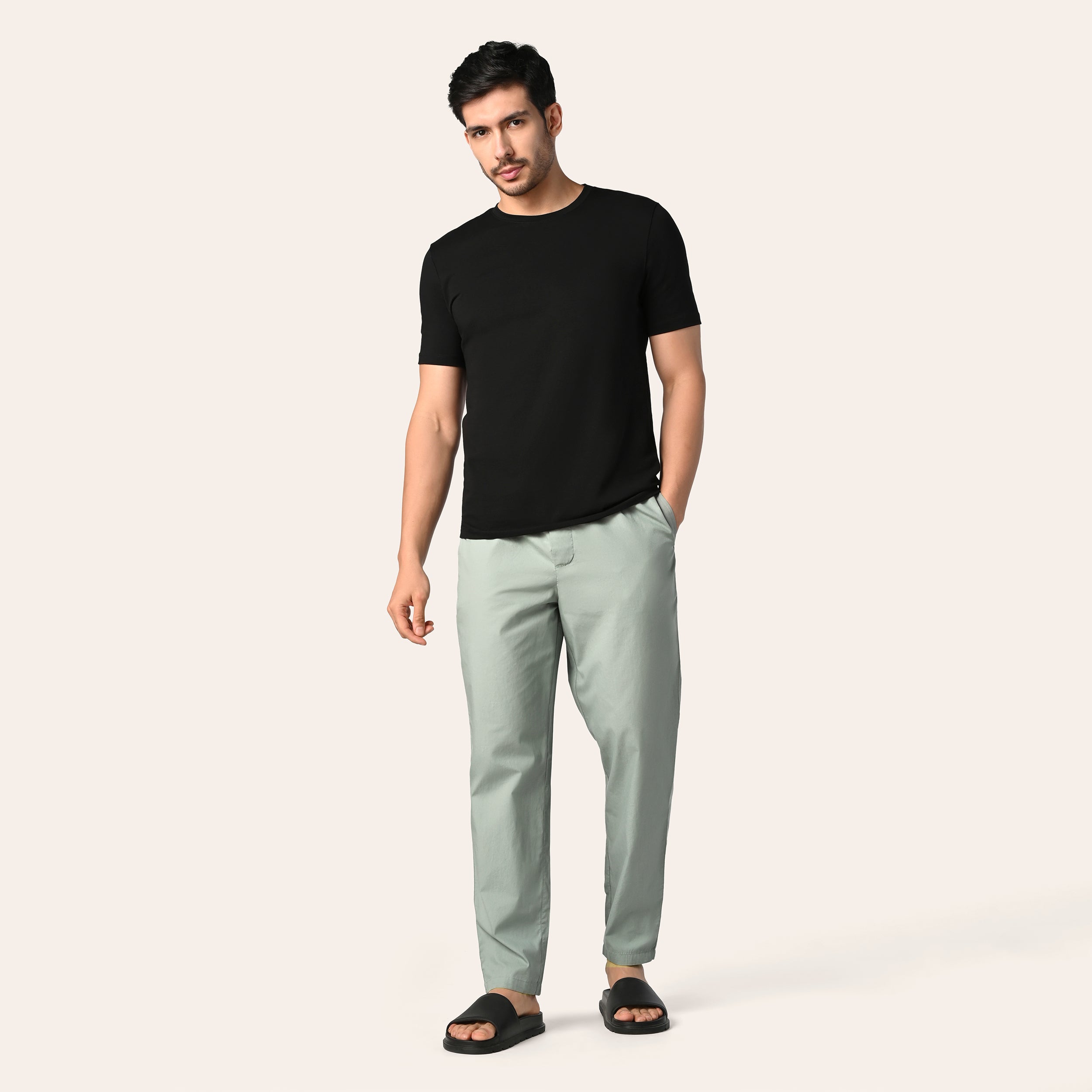 Nap Green & Jet Black Pyjamas Combo Pack