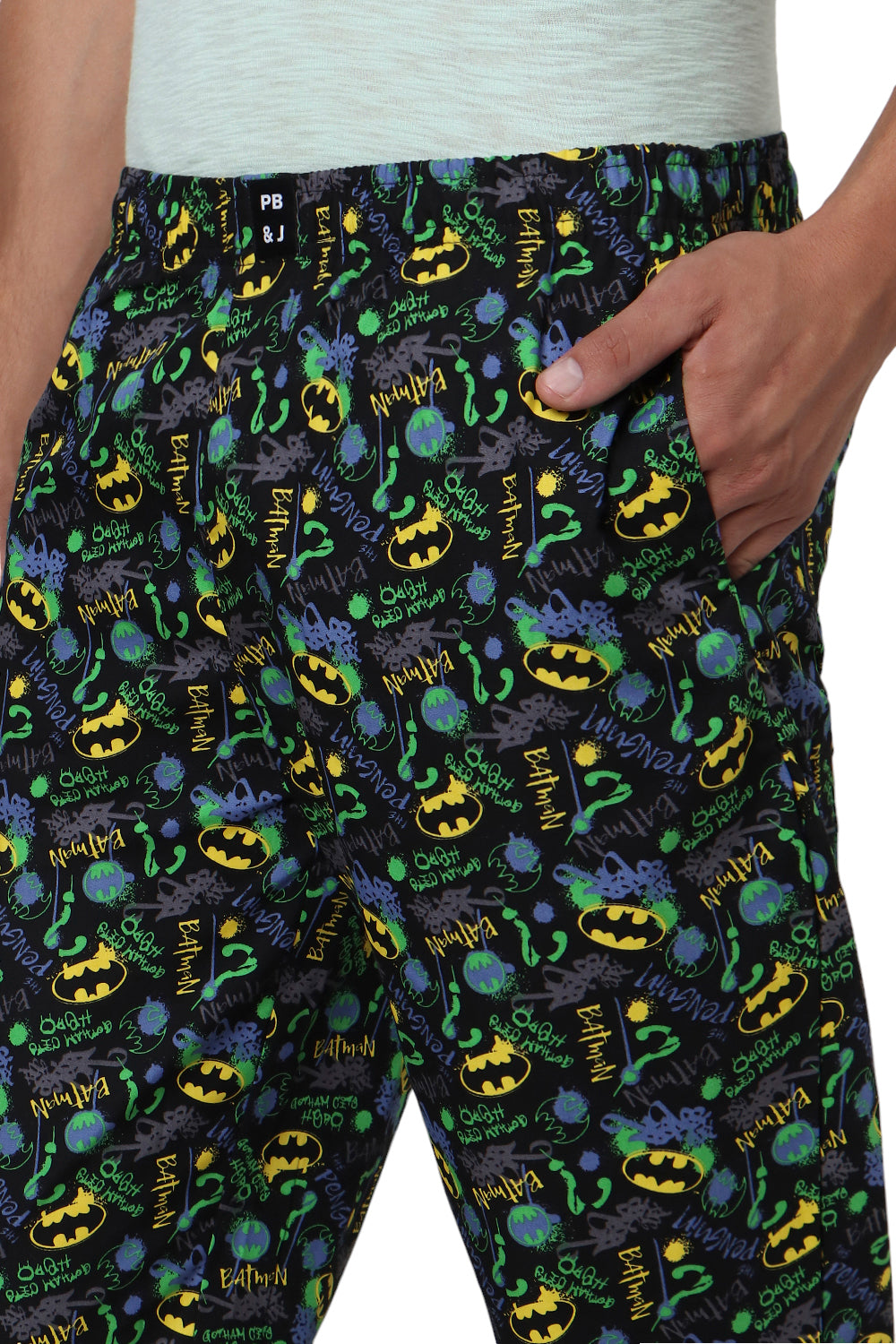 Men's Comics Multi Print Pyjama