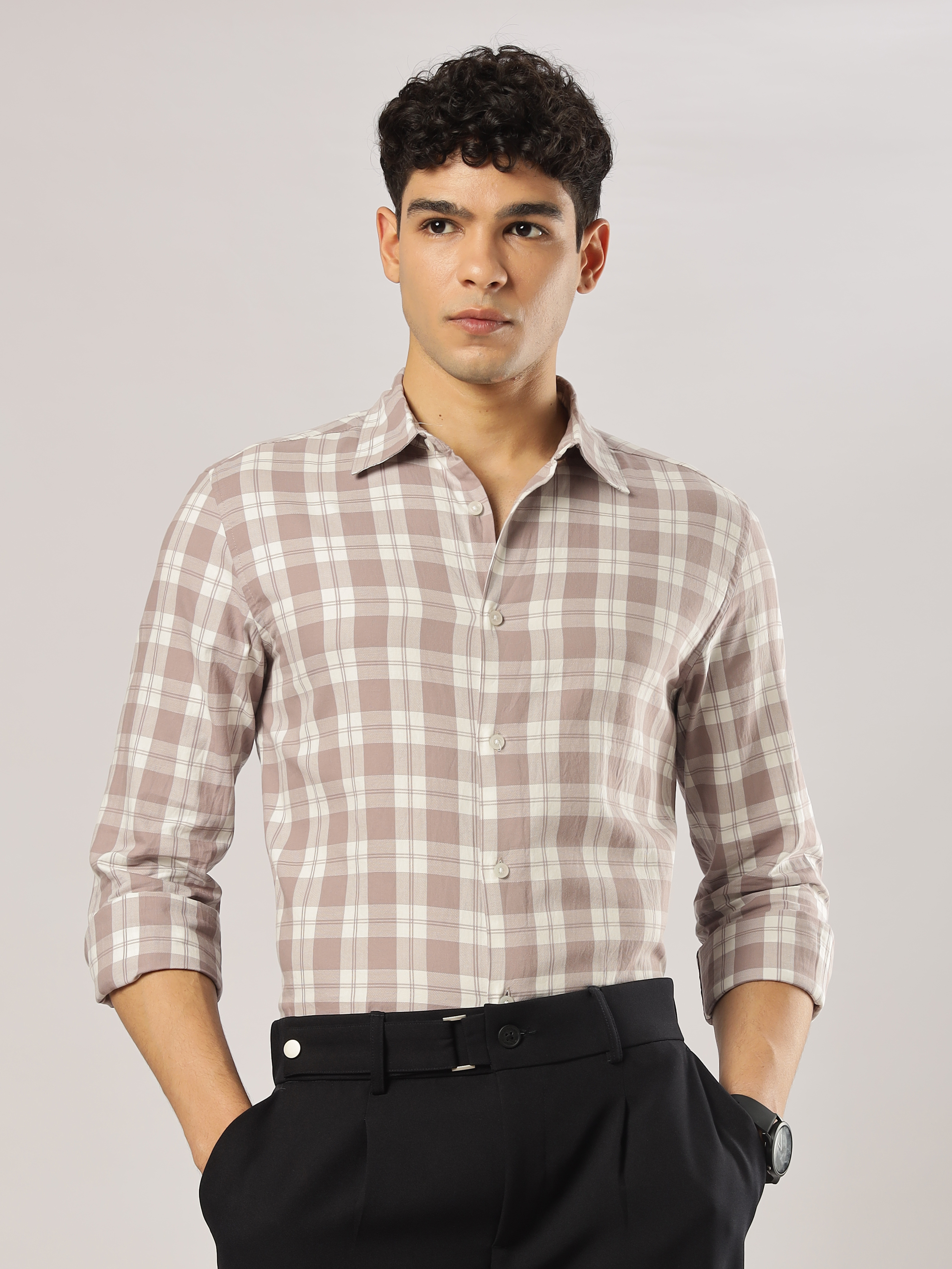 Cocoa Regent Checks Shirt