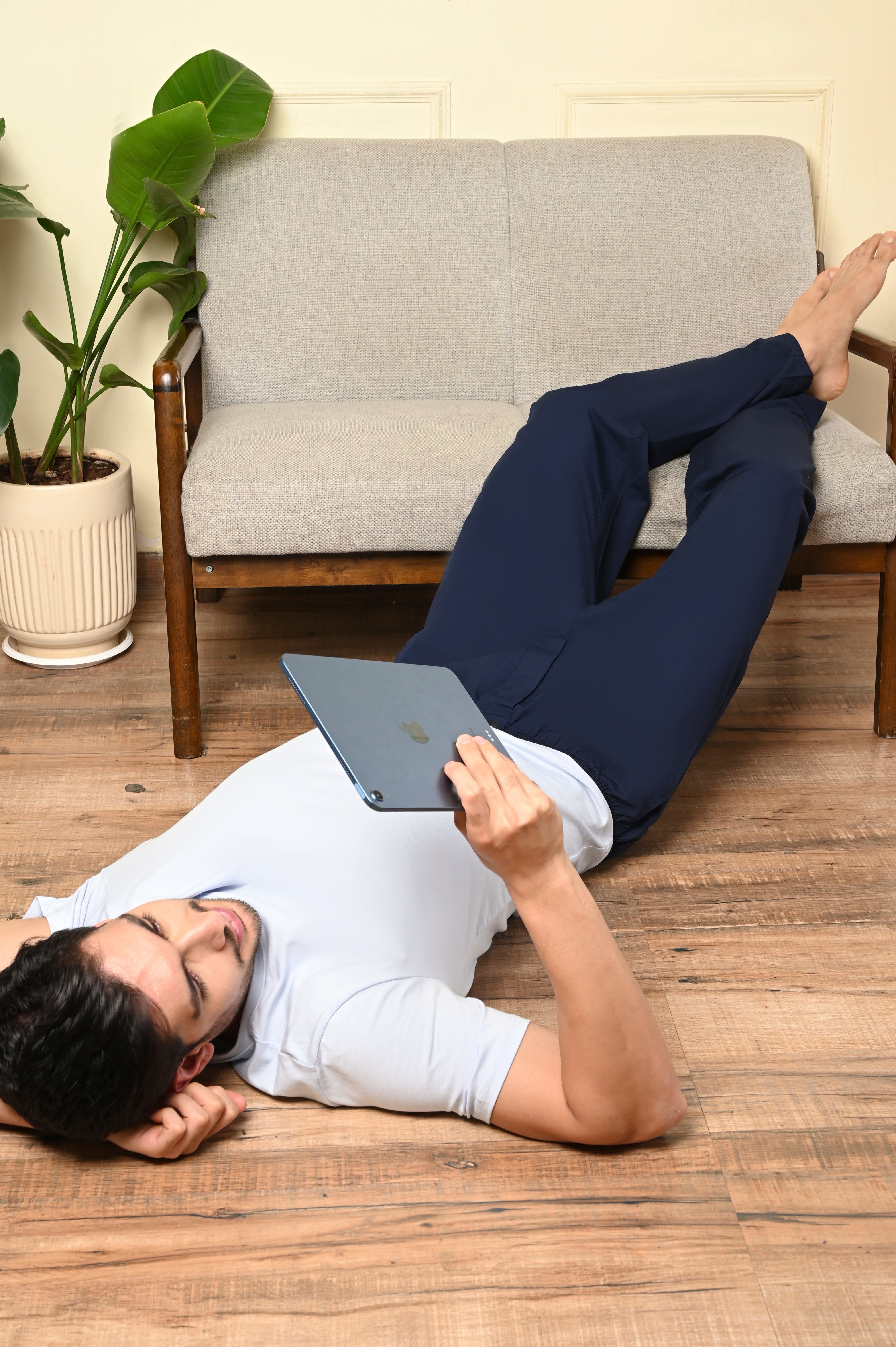 True Navy Blue Pyjama Pants