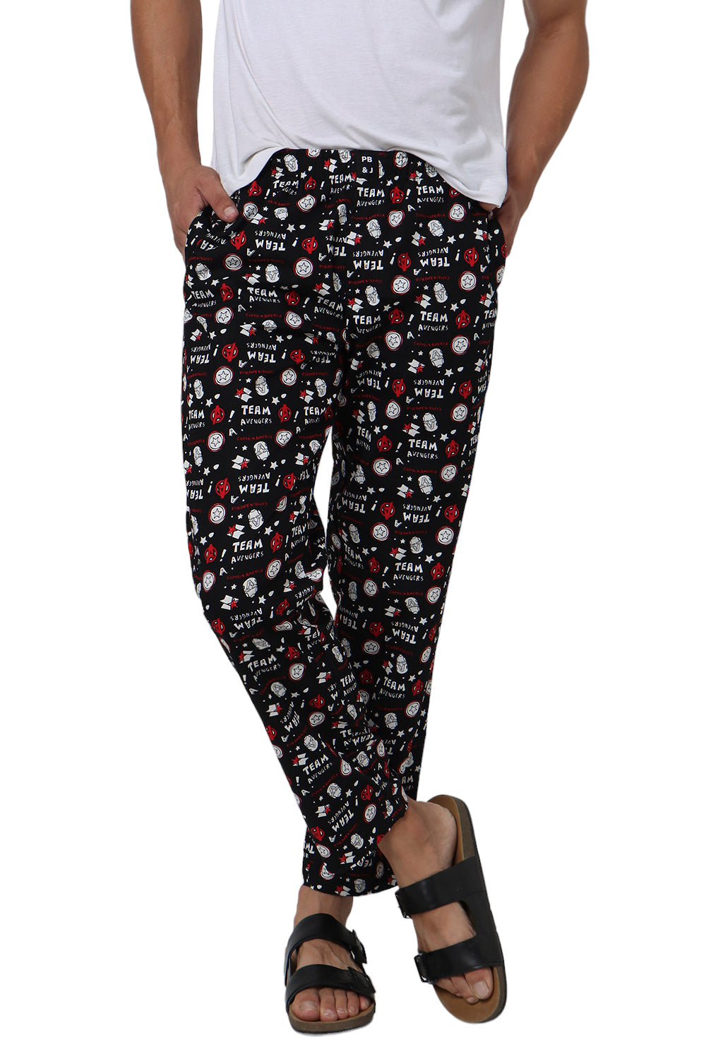 Black Comics Print Pyjama