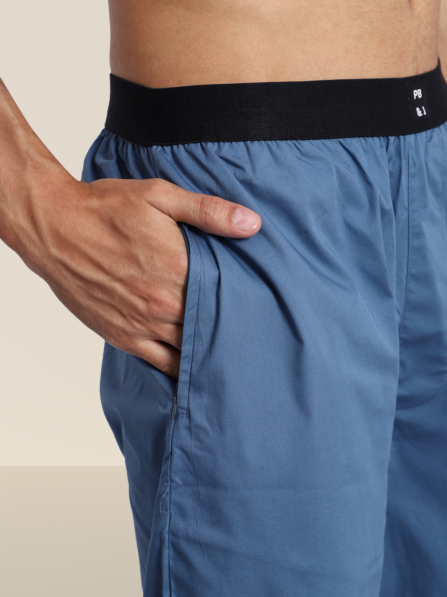 Men's Steel Blue Pyjamas