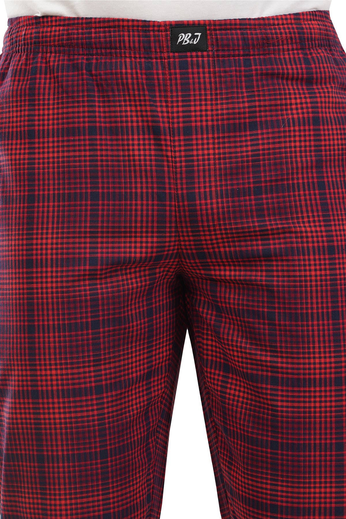 Red Checks & Jet Black Pyjamas Combo