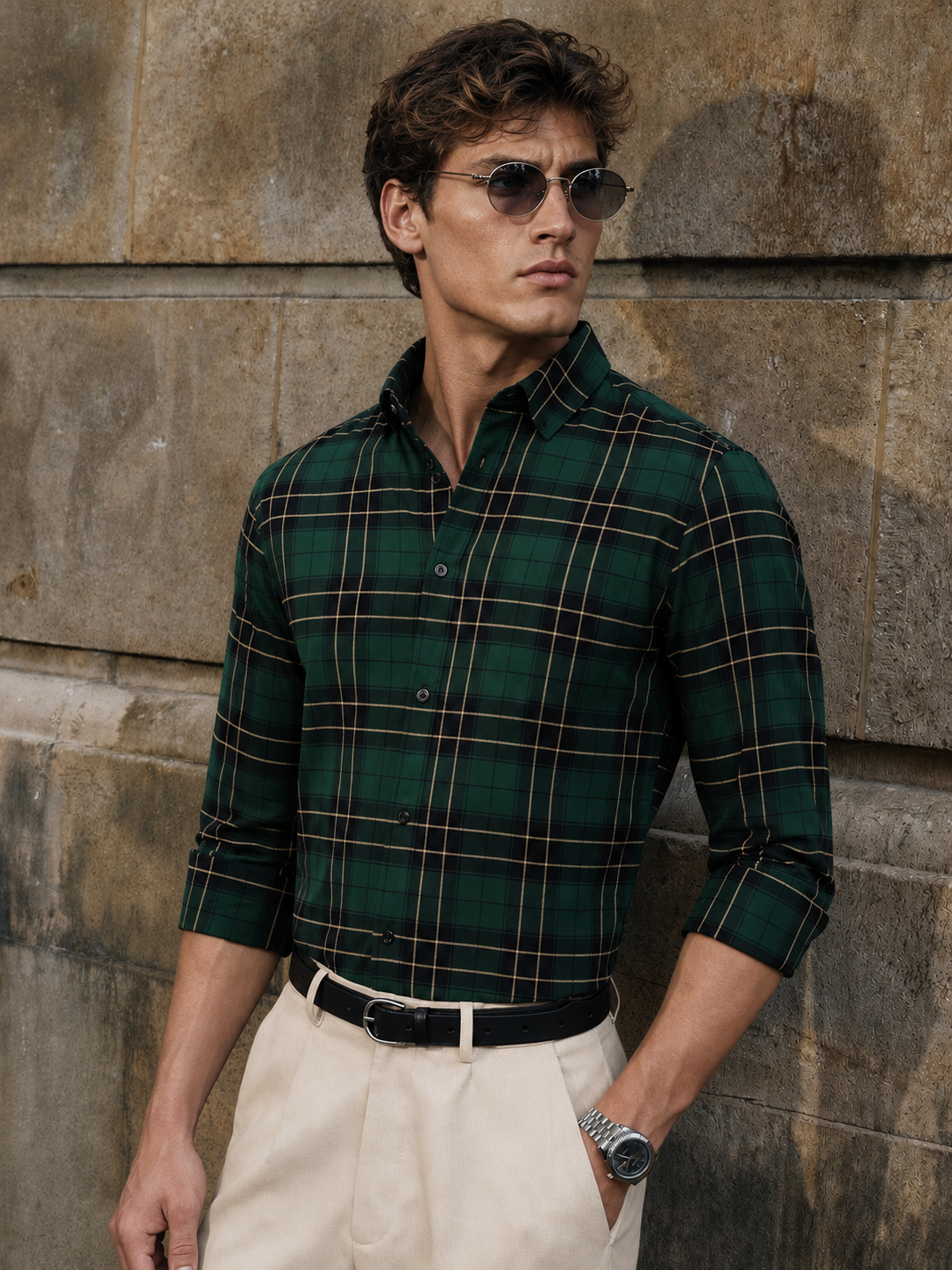 Highland Emerald Check Shirt