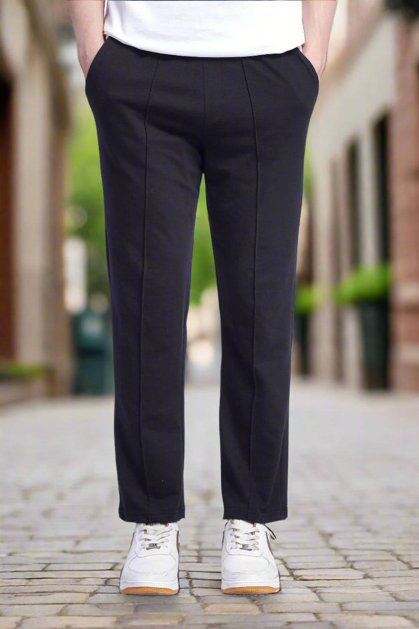 Men's Black Lightweight Lounge Pants