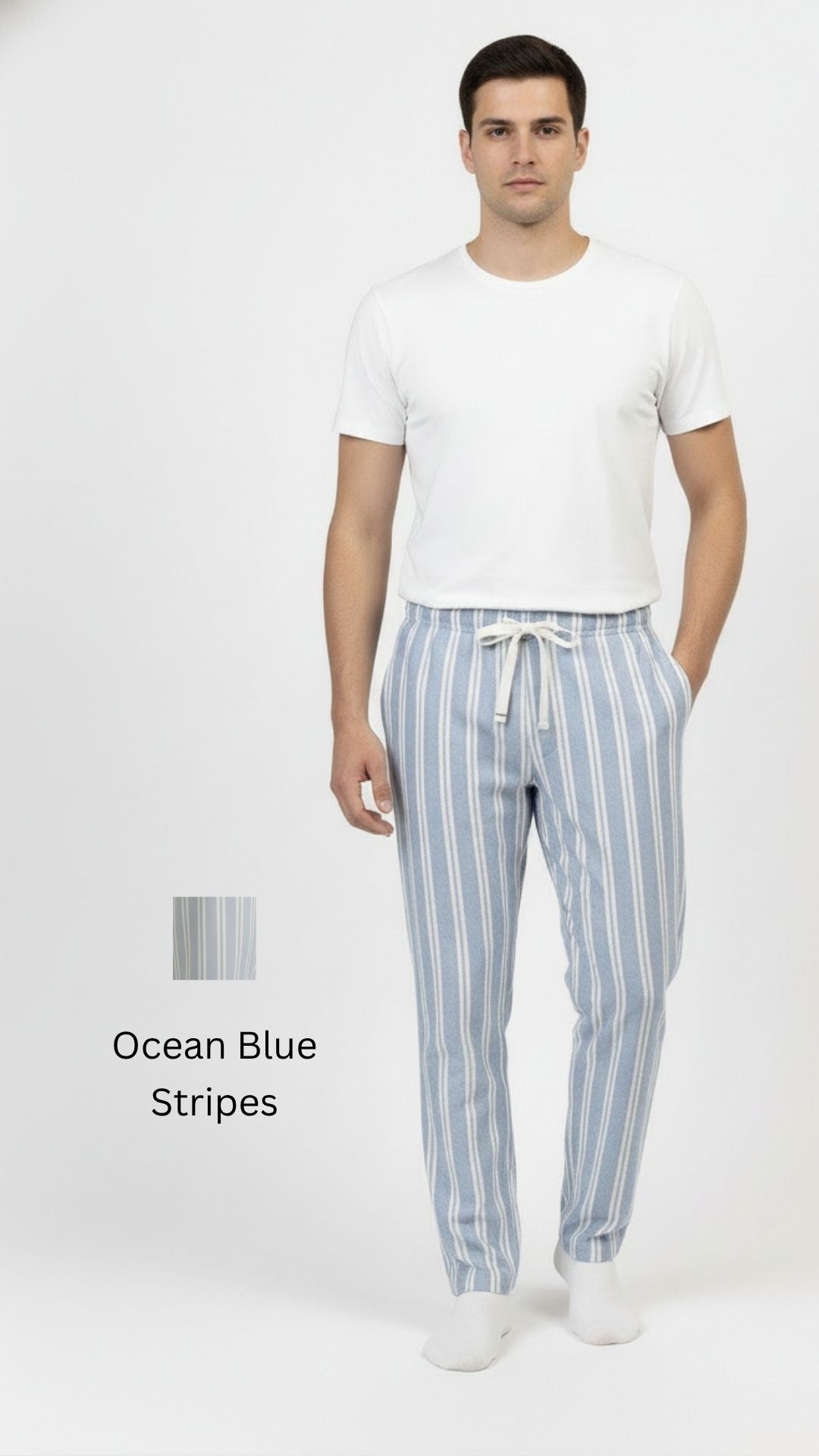 Men's Regular Fit Cotton Pyjamas