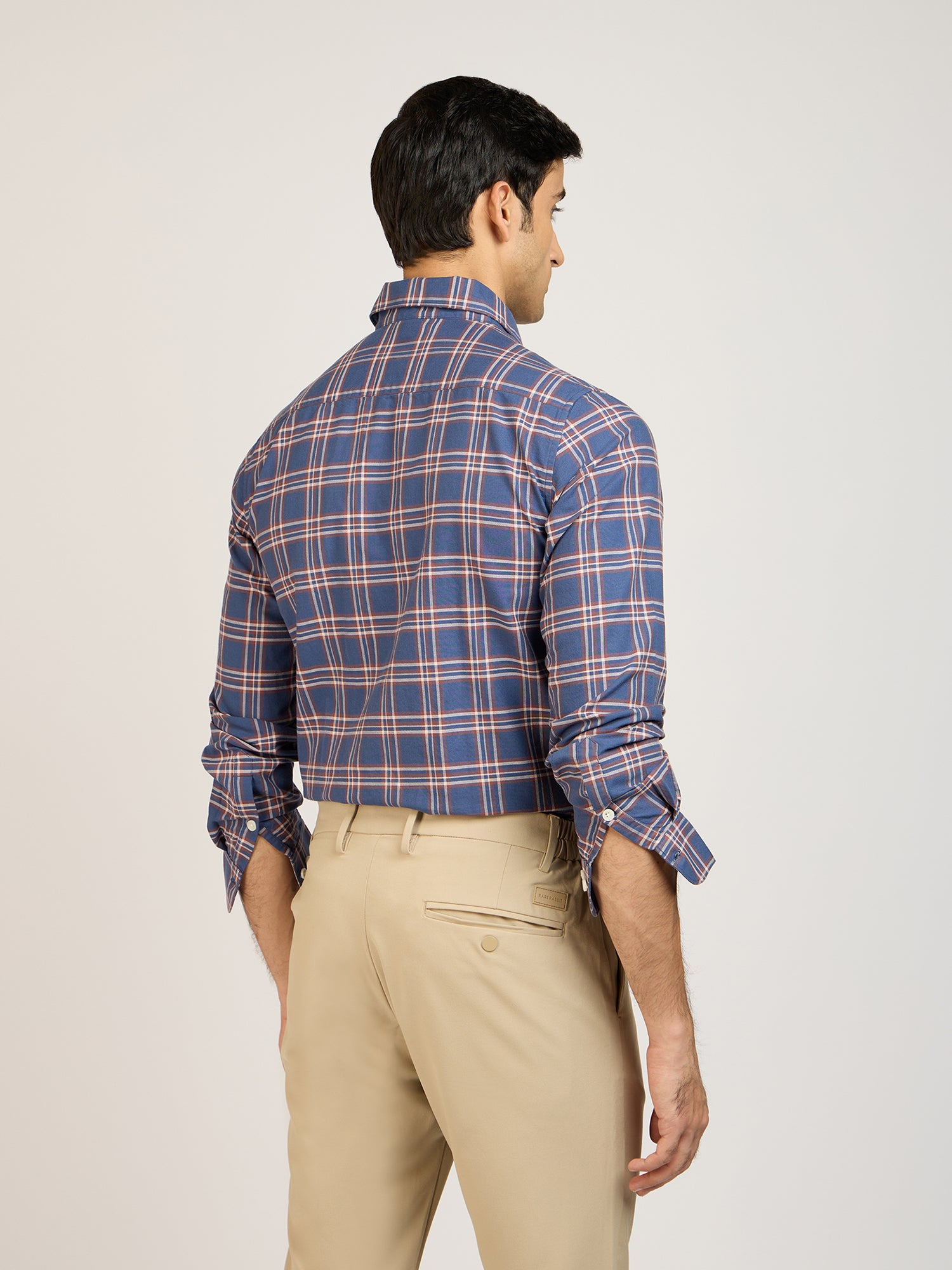 Celestial Checks Blue Shirt